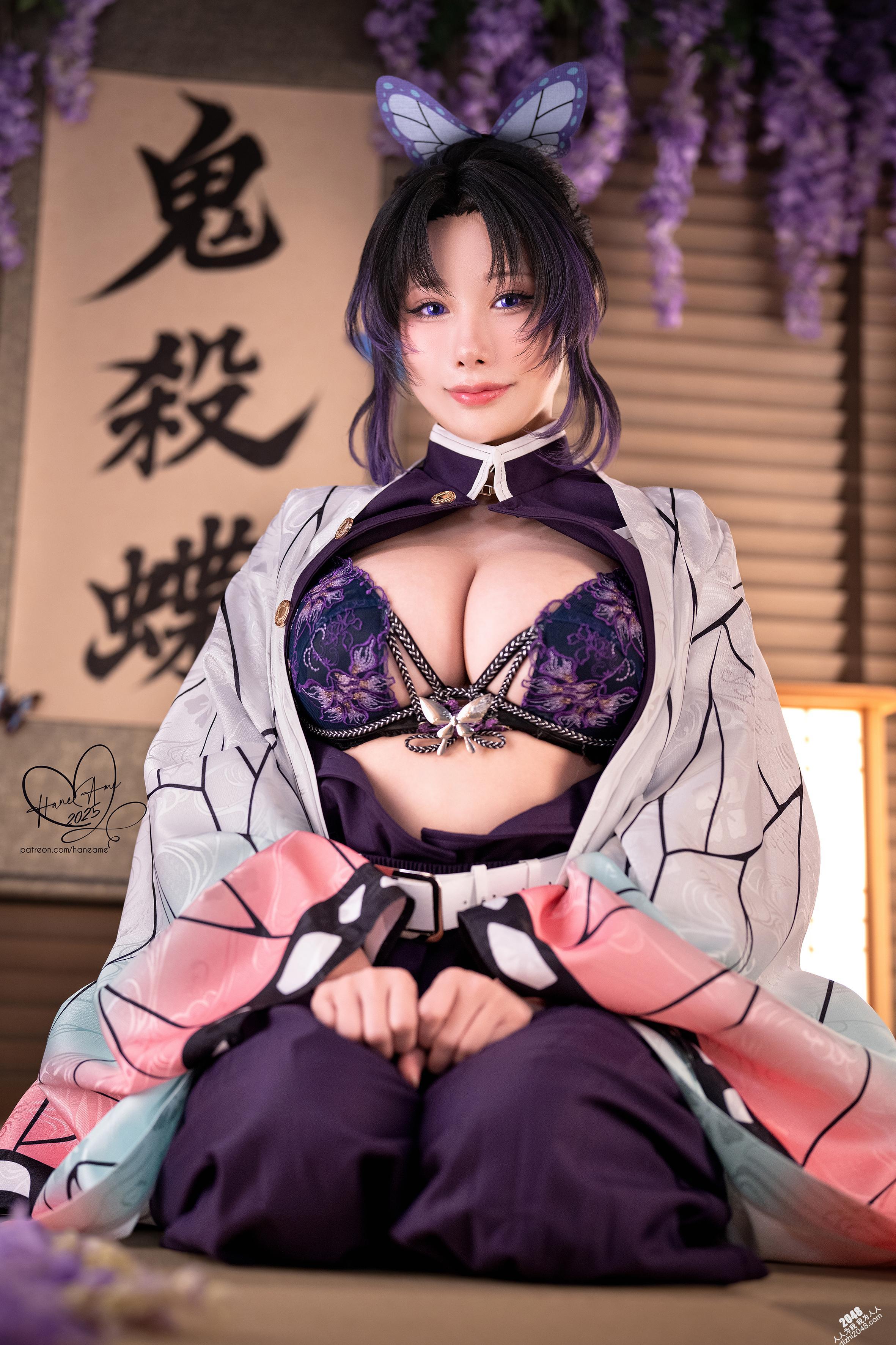 【30p】鬼灭之刃 蝴蝶忍 蕾丝情趣内衣裤