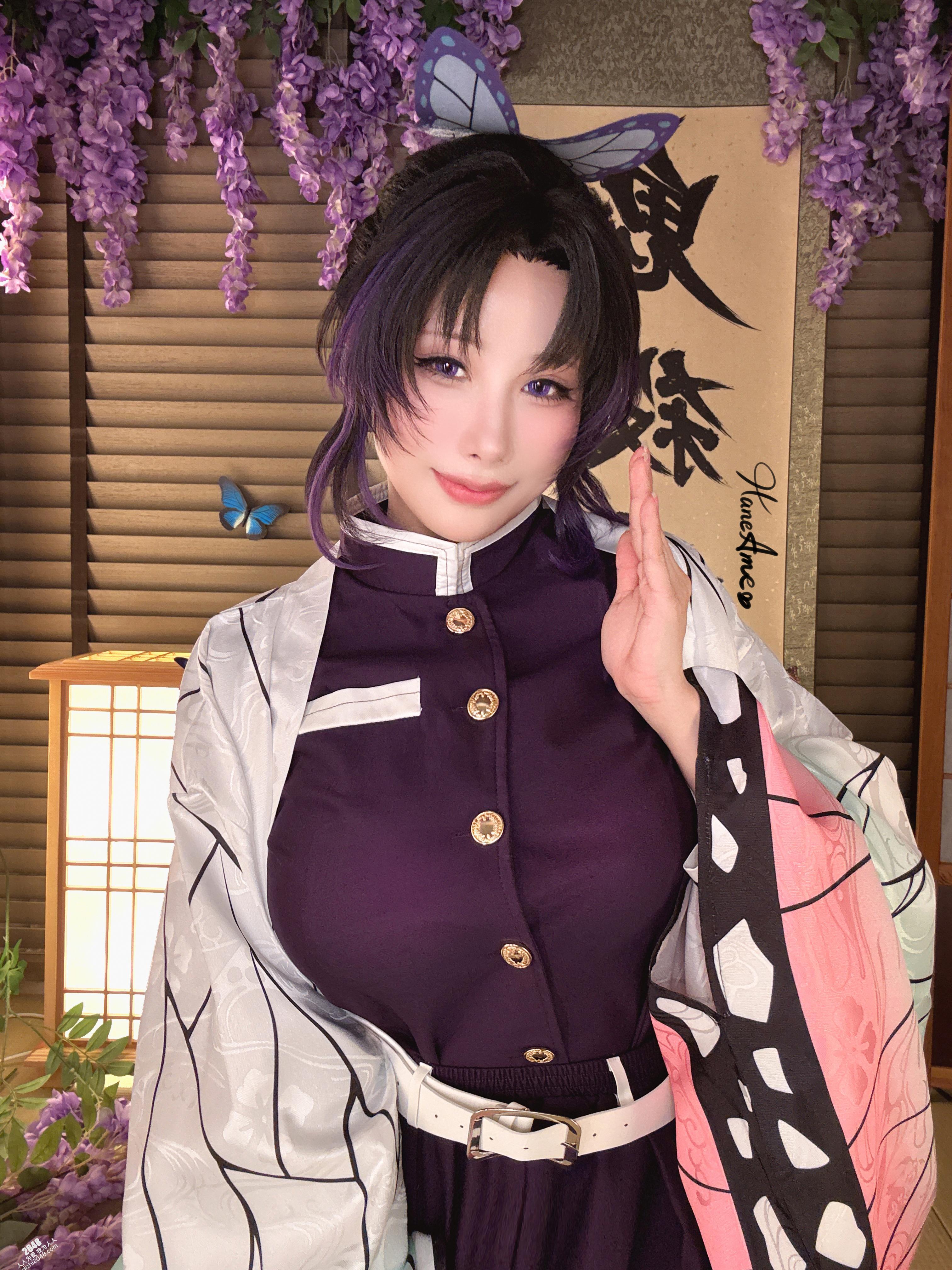 【30p】鬼灭之刃 蝴蝶忍 蕾丝情趣内衣裤