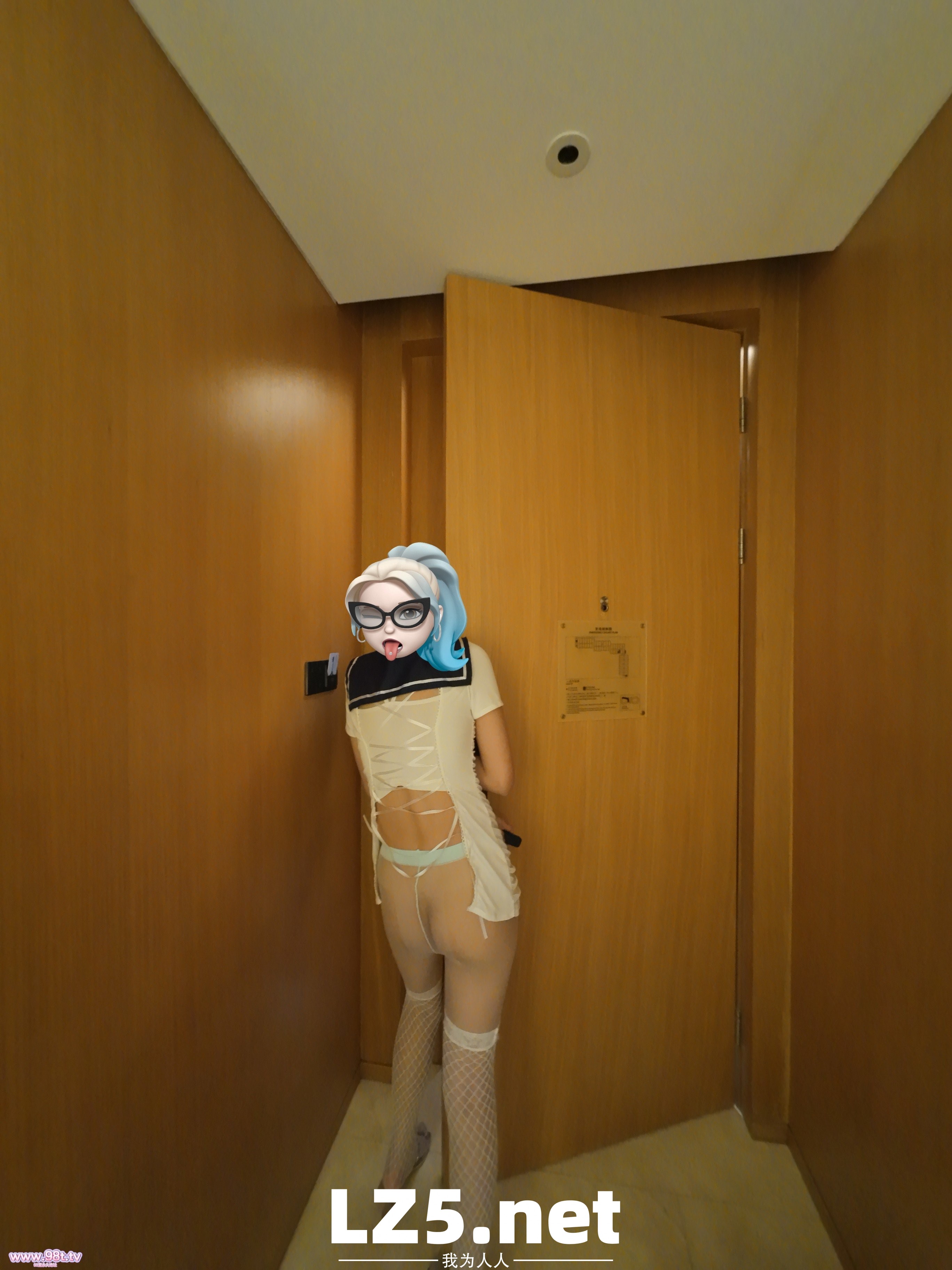 長い脚175の白丝学妹（17p+13gif+手势验证）