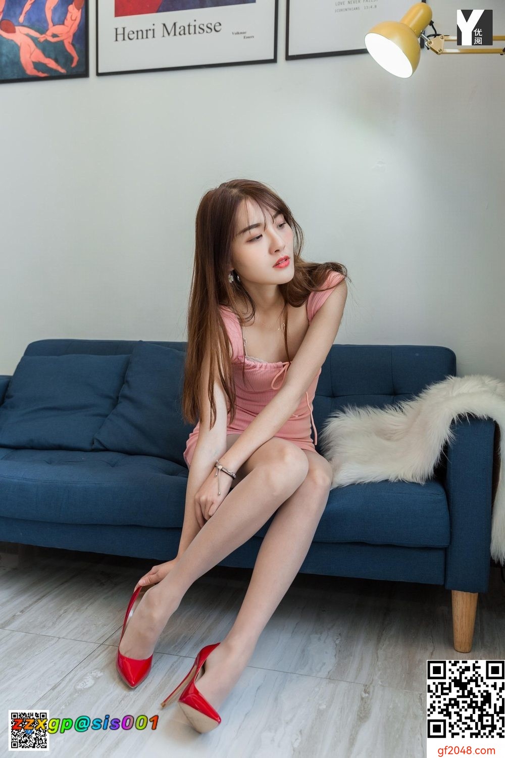 美腿秀12292[丝享家]755：婉萍《初恋粉色系》[88P]