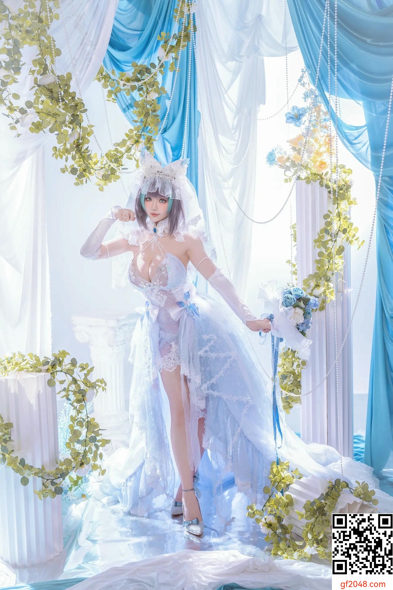 【網路收集系列】[Cosplay]星之遲遲 - 碧藍航線 柴郡【44P】