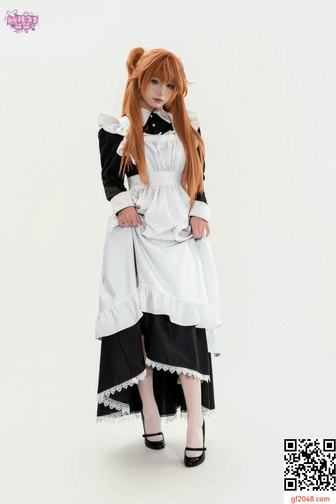 【網路收集系列】[Cosplay]柒柒要乖哦 - EVA 明日香女僕【68P】