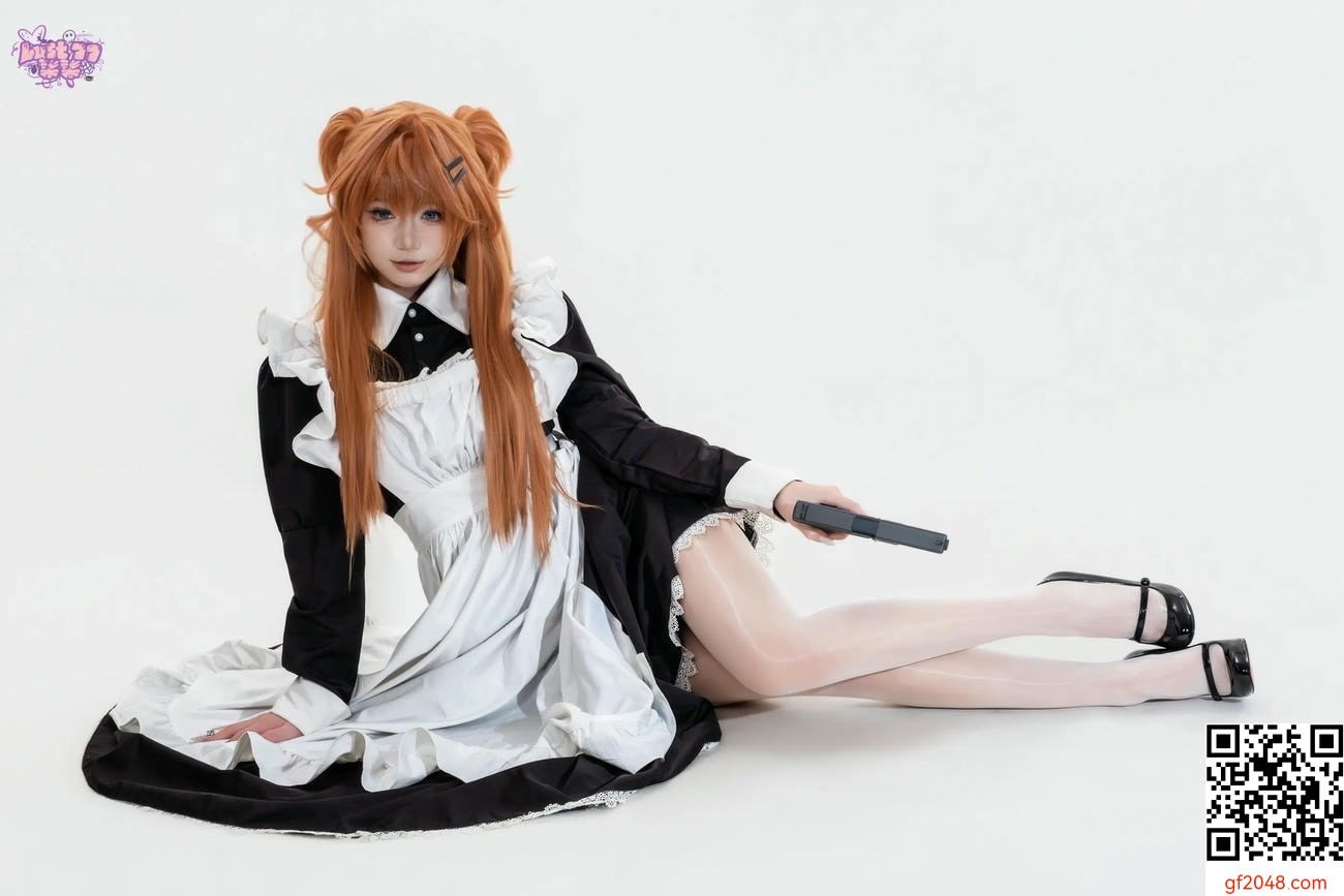 【網路收集系列】[Cosplay]柒柒要乖哦 - EVA 明日香女僕【68P】
