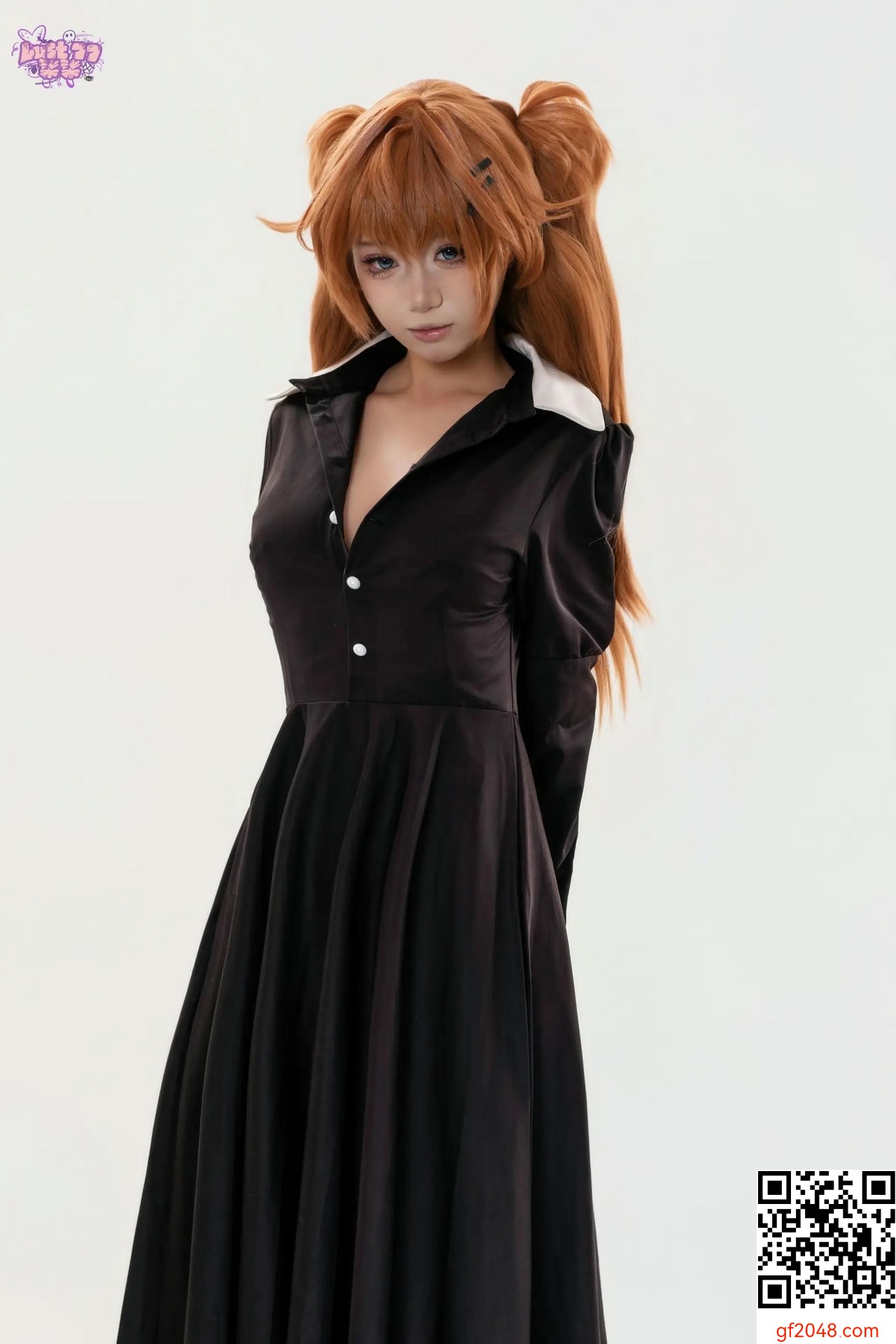 【網路收集系列】[Cosplay]柒柒要乖哦 - EVA 明日香女僕【68P】