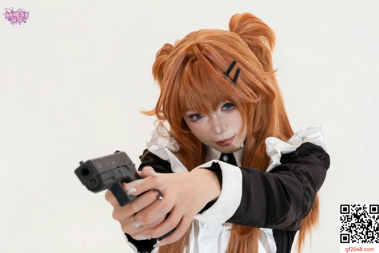 【網路收集系列】[Cosplay]柒柒要乖哦 - EVA 明日香女僕【68P】