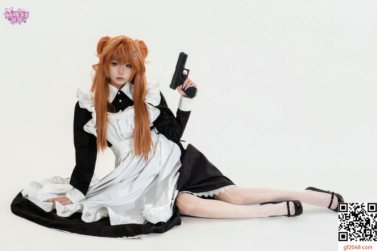 【網路收集系列】[Cosplay]柒柒要乖哦 - EVA 明日香女僕【68P】