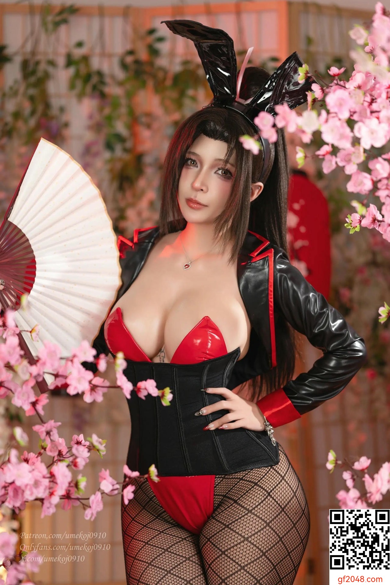 【網路收集系列】Umeko J - Mai Shiranui Bunny 【80P】