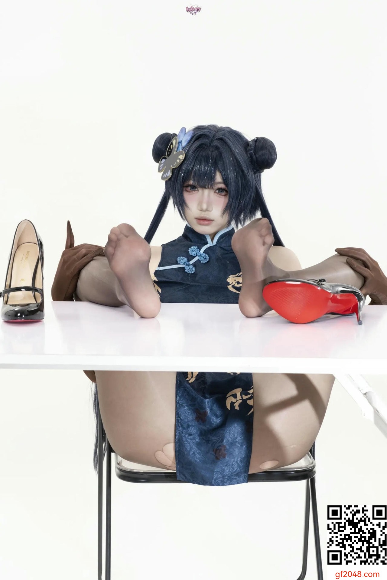 【網路收集系列】柒柒要乖哦 - 蔚藍檔案 妃咲 原皮【97P】
