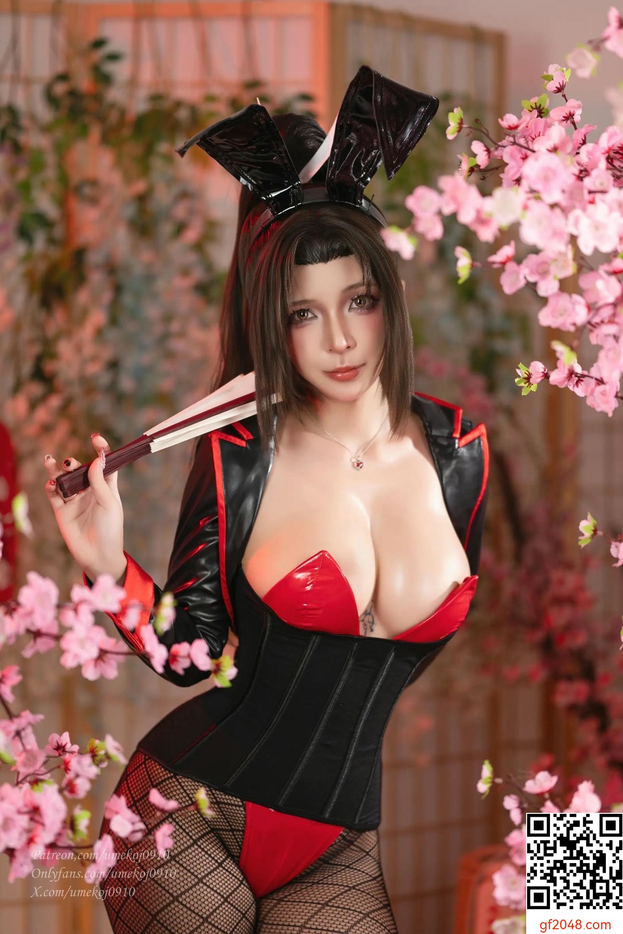 【網路收集系列】Umeko J - Mai Shiranui Bunny 【80P】