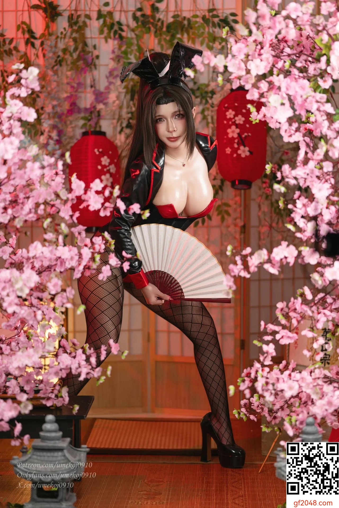 【網路收集系列】Umeko J - Mai Shiranui Bunny 【80P】