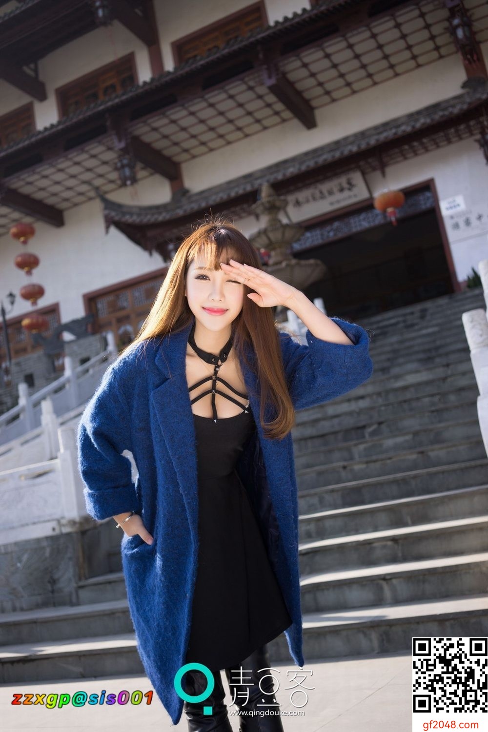美腿秀12173[青豆客]2015.04.23 于姬Una&Akiki朱若慕[52P]
