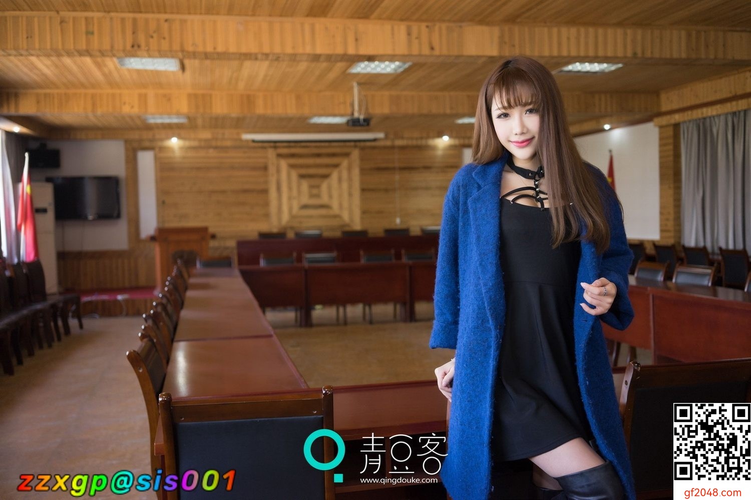 美腿秀12173[青豆客]2015.04.23 于姬Una&Akiki朱若慕[52P]