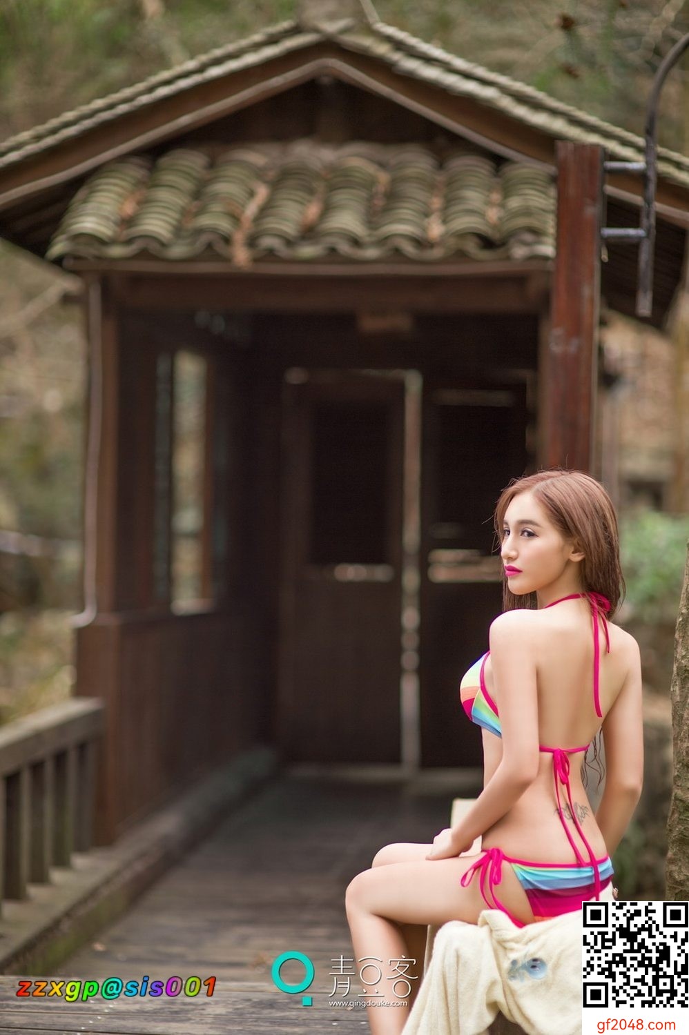 美腿秀12175[青豆客]2015.04.27 艾希ICE.GS《女神驾到》[49P]