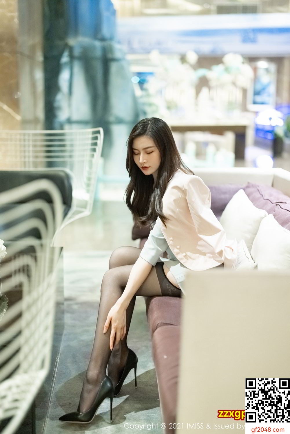 美腿秀12157白领丽人Vanessa[63P]