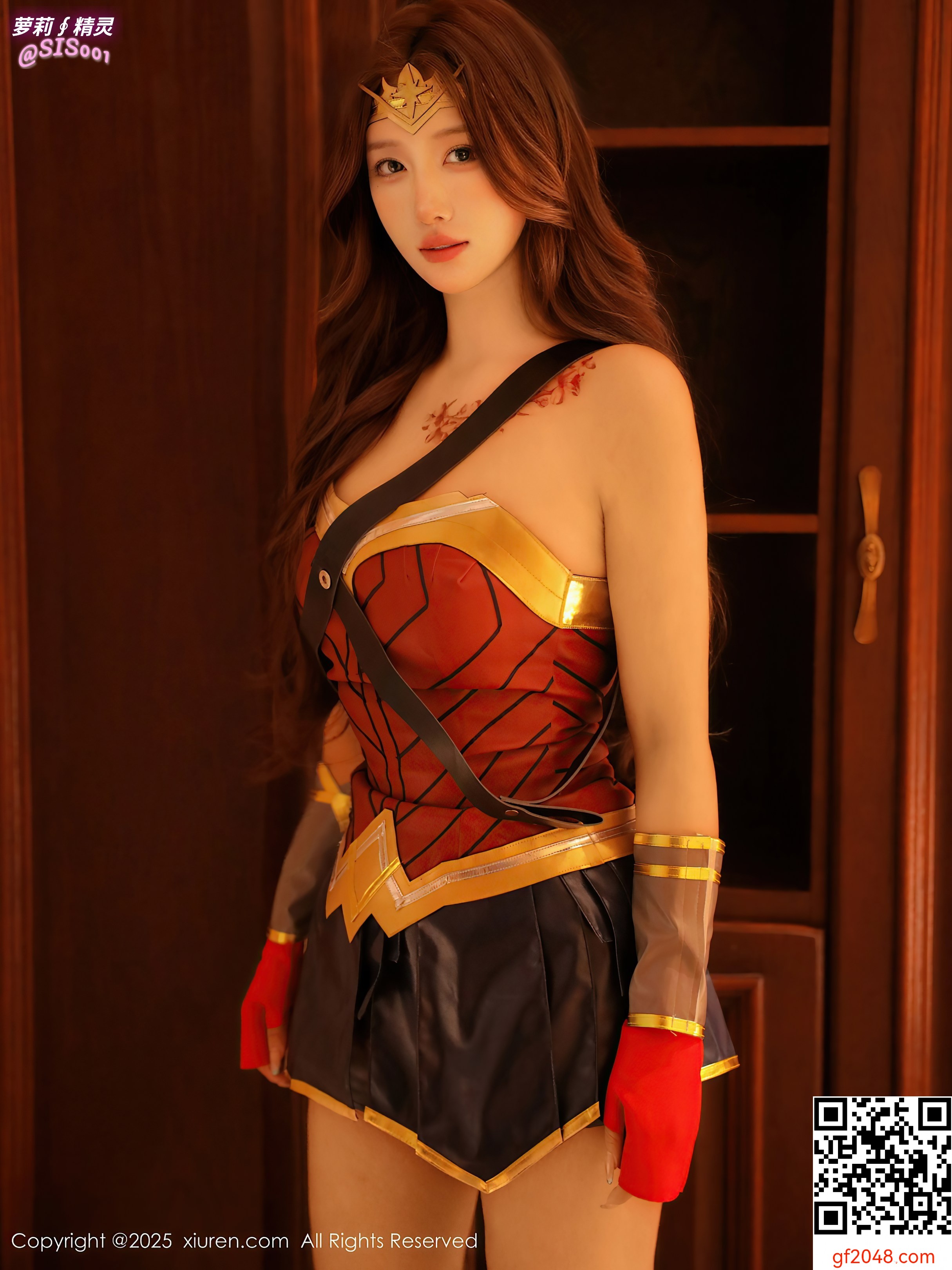 【达人组出品】[XiuRen秀人网] 2025.08.29 No.10710 金允希Yuki 性感Cos神奇女侠服饰秀完美身材迷人诱惑写真（点播）[81P]
