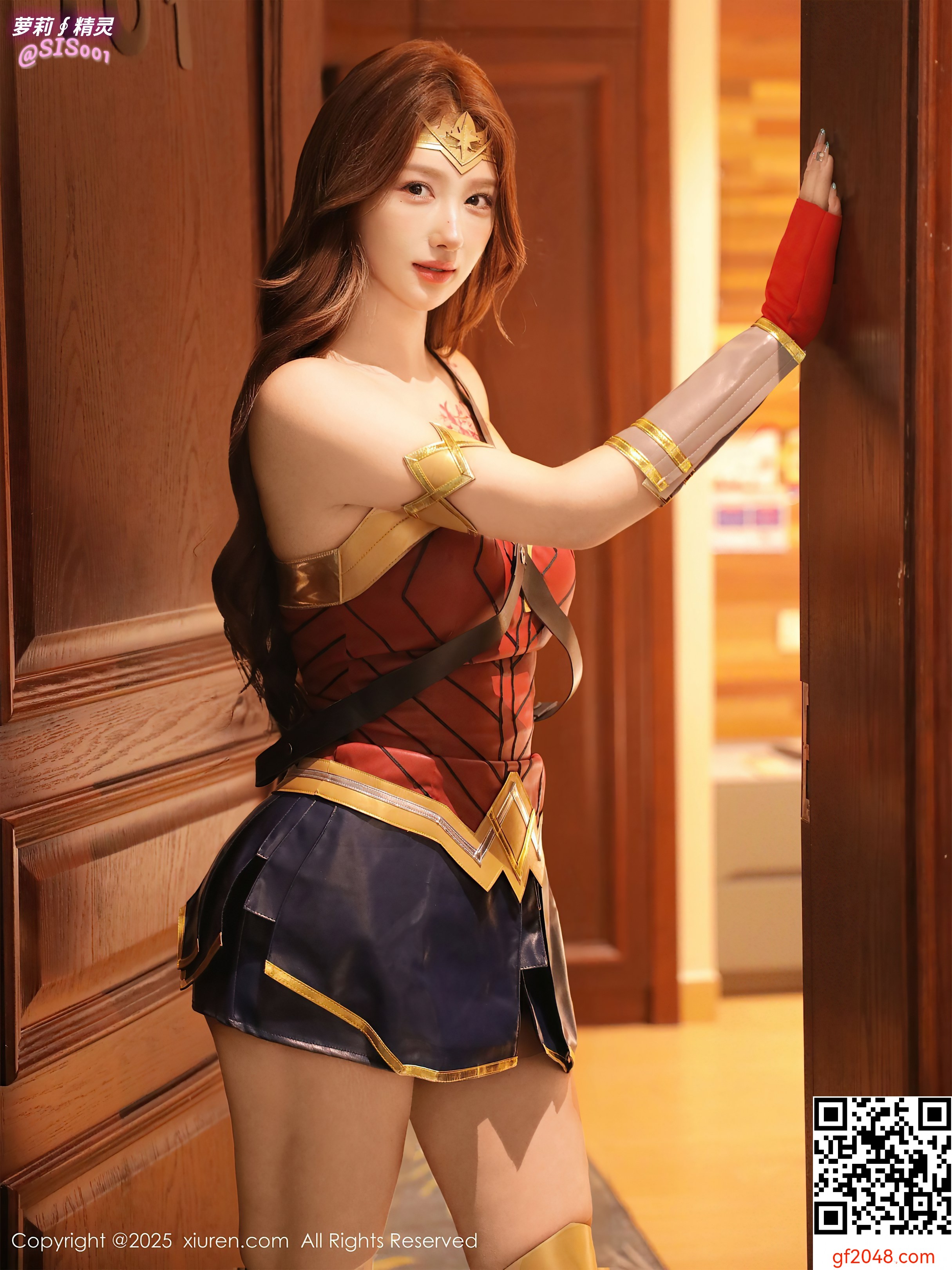 【达人组出品】[XiuRen秀人网] 2025.08.29 No.10710 金允希Yuki 性感Cos神奇女侠服饰秀完美身材迷人诱惑写真（点播）[81P]