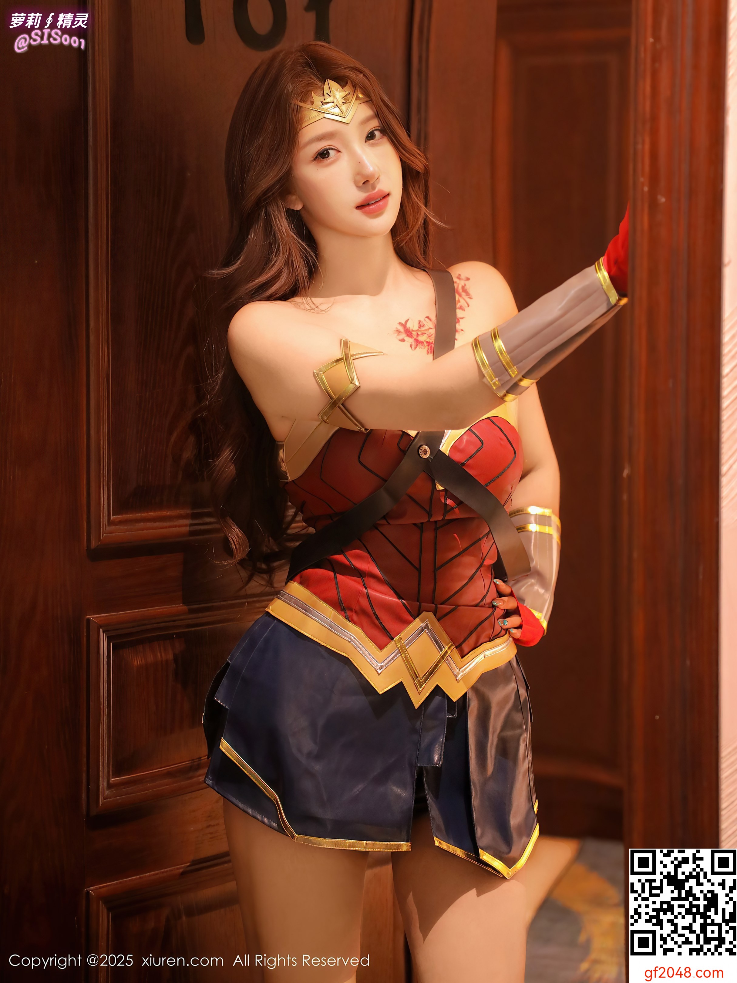 【达人组出品】[XiuRen秀人网] 2025.08.29 No.10710 金允希Yuki 性感Cos神奇女侠服饰秀完美身材迷人诱惑写真（点播）[81P]