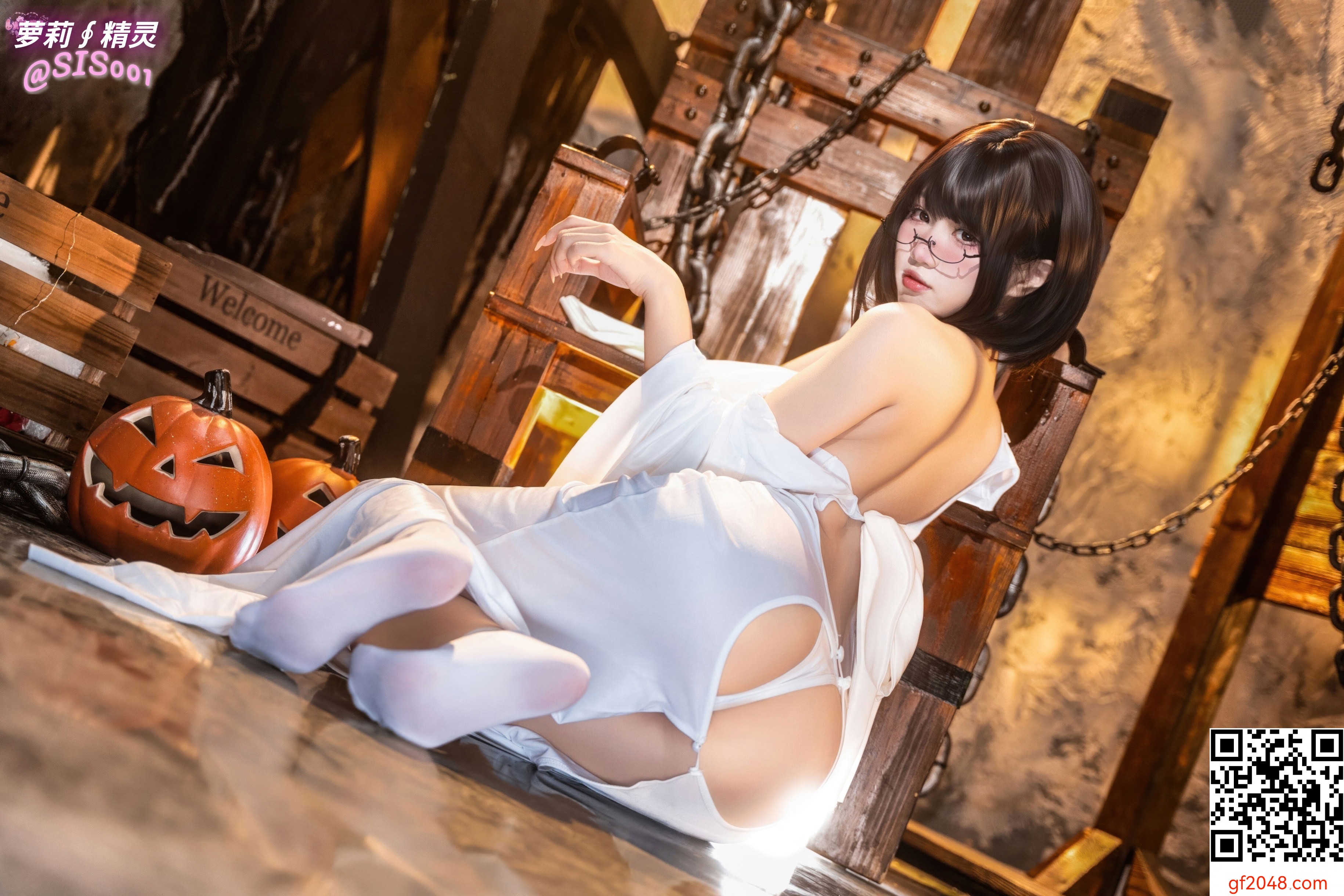 【达人组出品】Coser@柒柒要乖哦 - 幽灵娘 [87P]