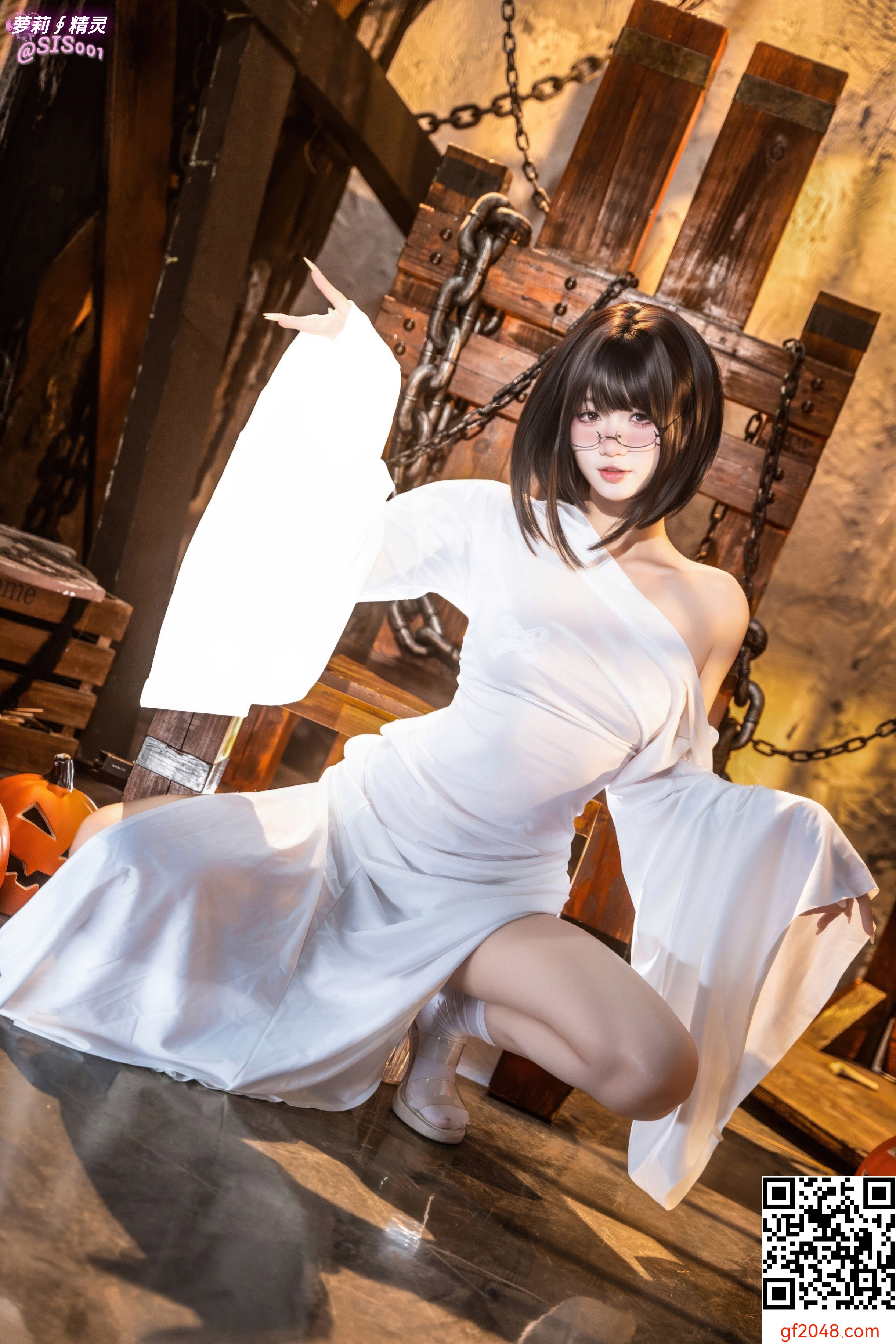 【达人组出品】Coser@柒柒要乖哦 - 幽灵娘 [87P]