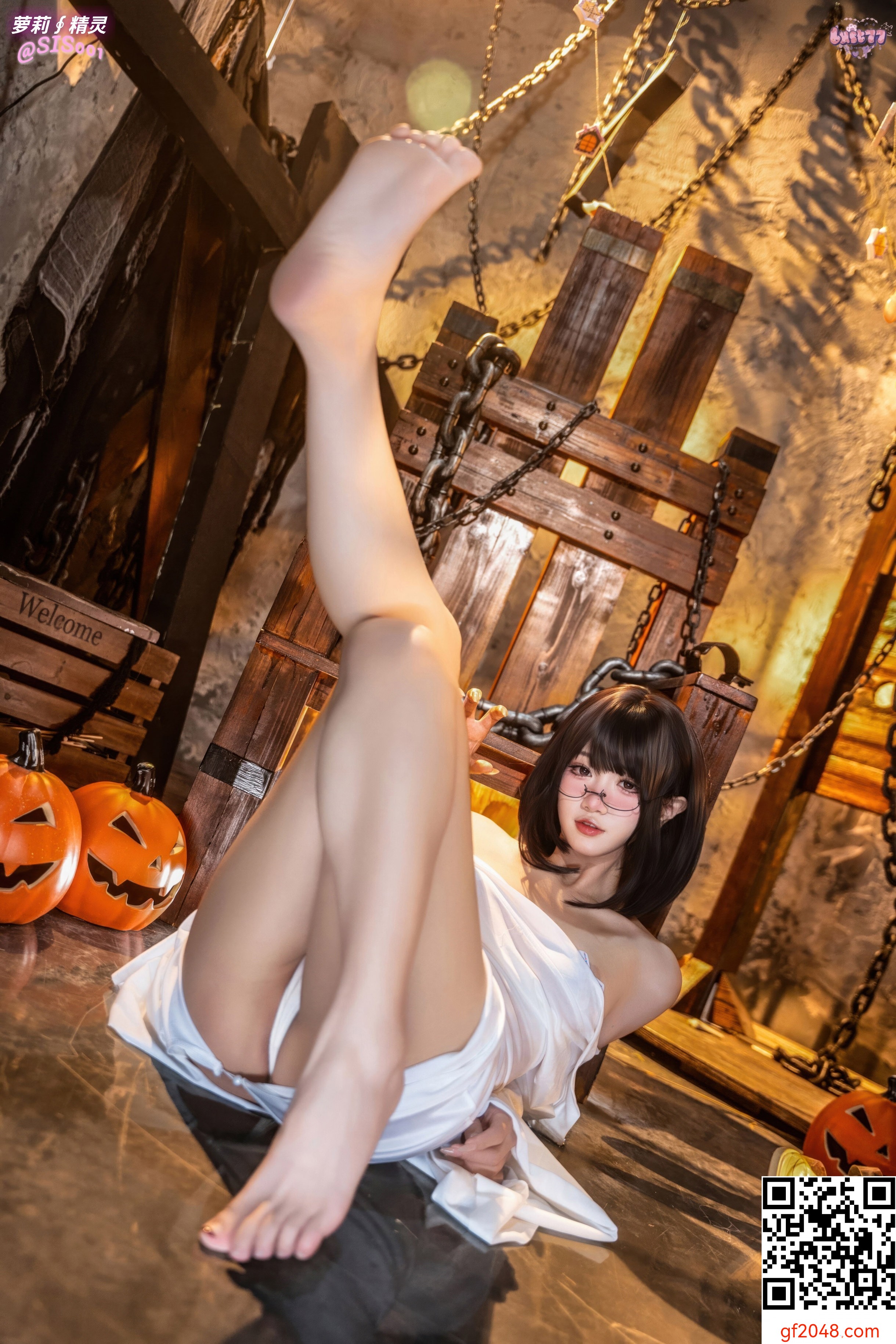 【达人组出品】Coser@柒柒要乖哦 - 幽灵娘 [87P]