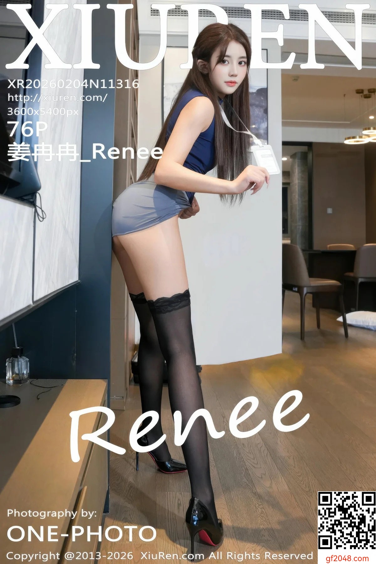 【XIUREN秀人網】2026.02.04 Vol.11316 薑冉冉_Renee@ 完整版無水印寫真【76P】