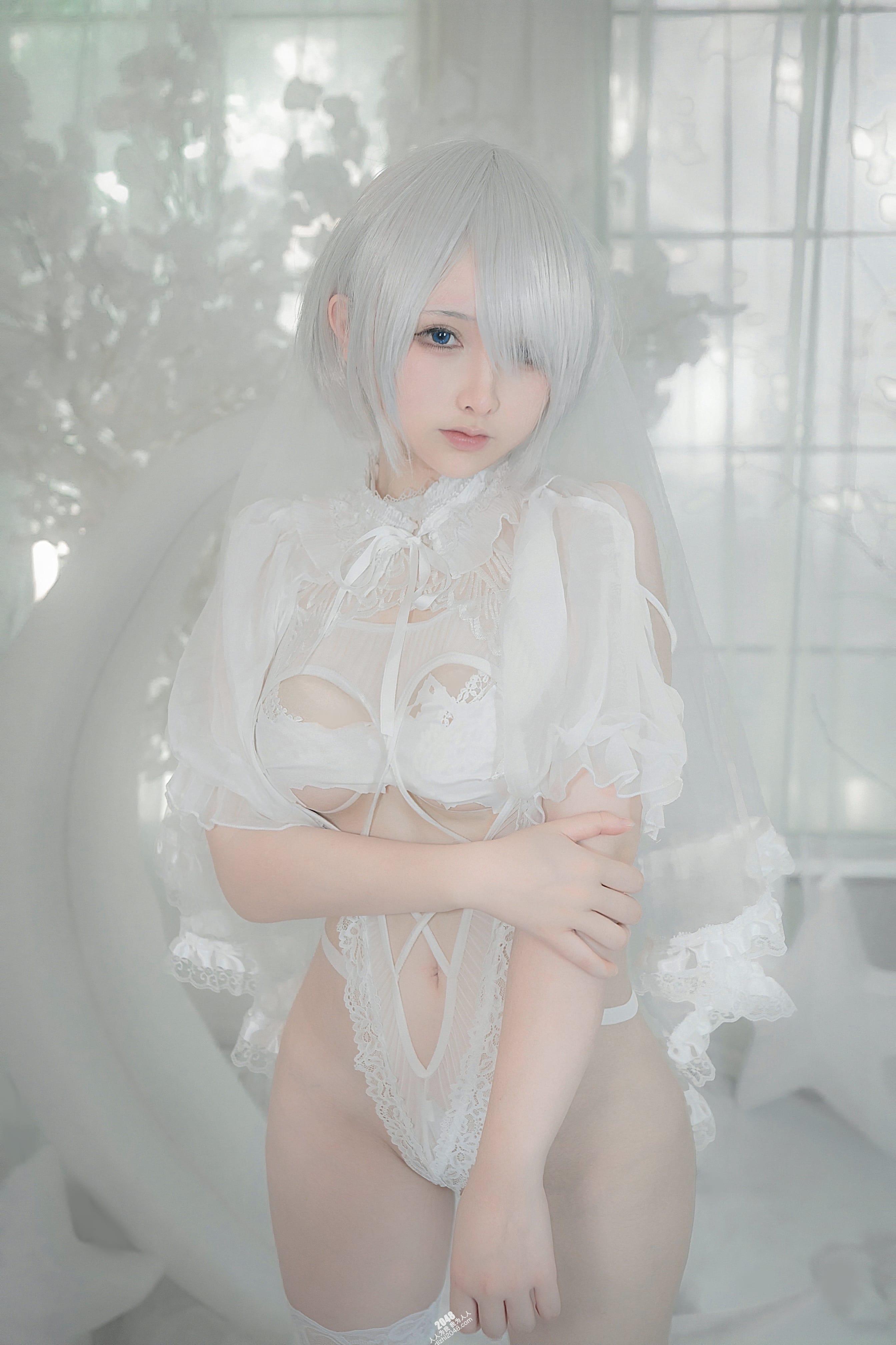 樱梨梨 - 2B白花嫁【24P】