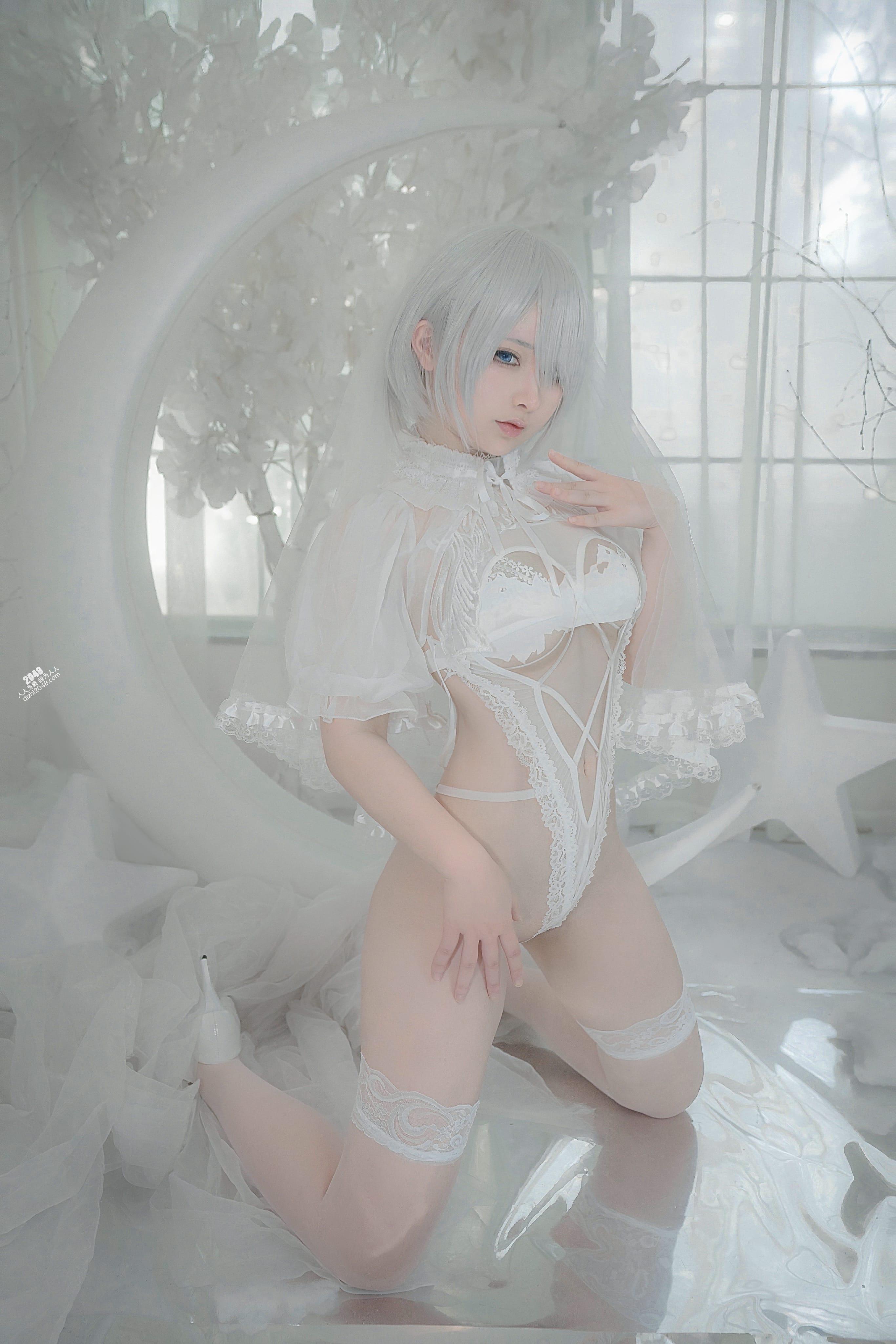 樱梨梨 - 2B白花嫁【24P】