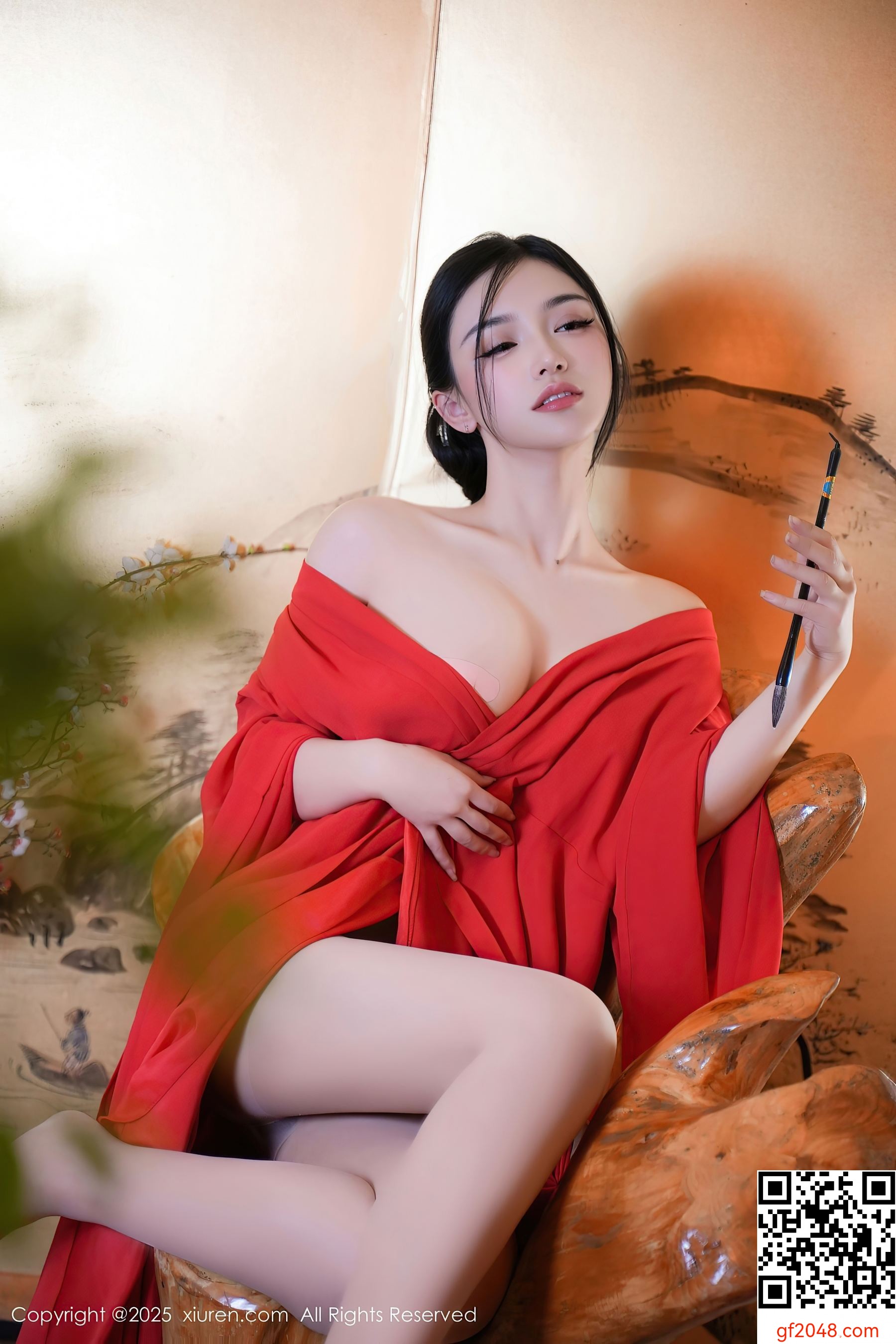 [XiuRen秀人网] No.9890 妙可可Cheese 美腿丝袜