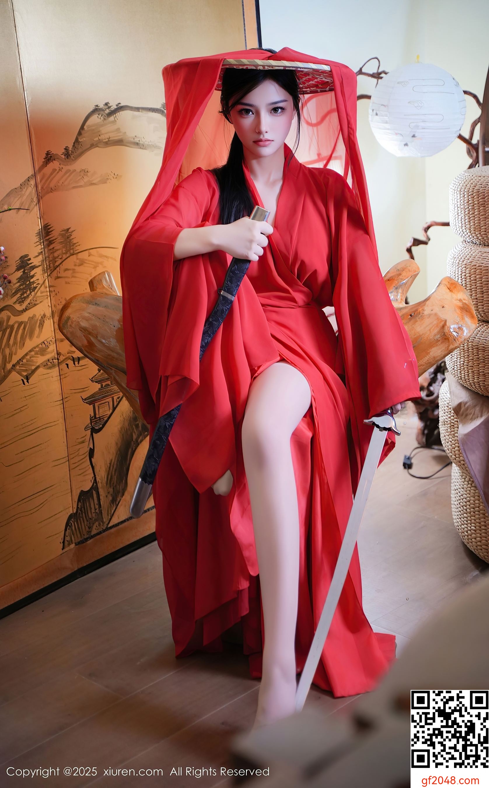 [XiuRen秀人网] No.9890 妙可可Cheese 美腿丝袜