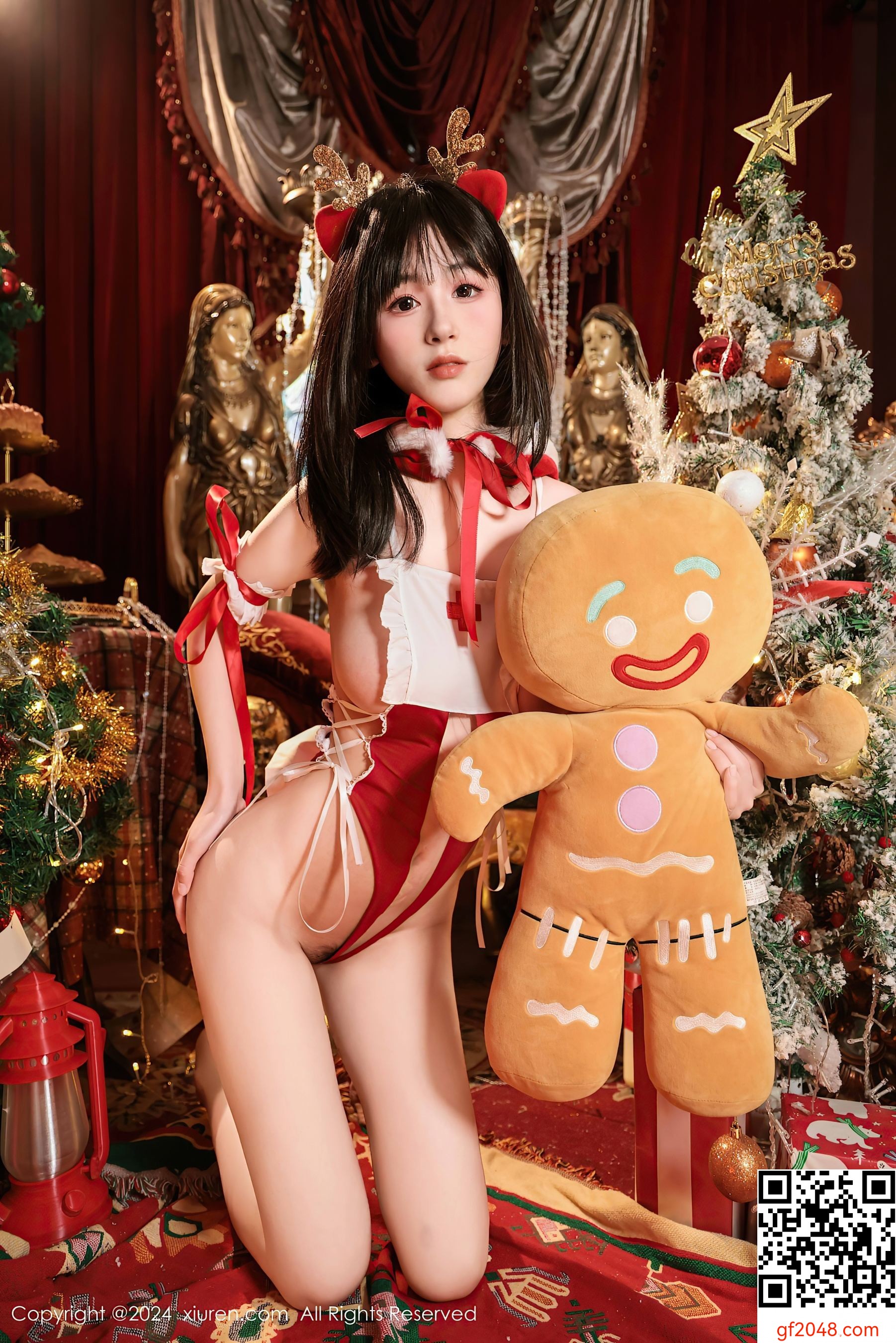 [XiuRen秀人网] No.9642 奶芙乔乔 美腿丝袜