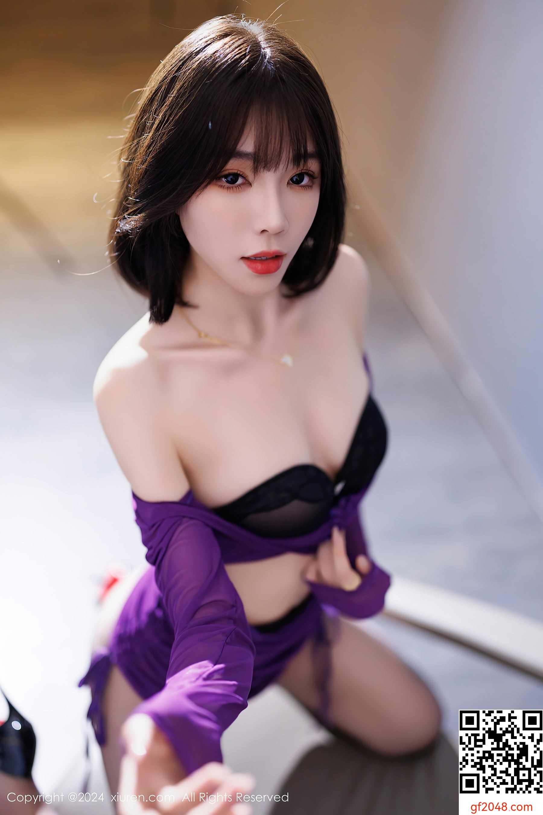 [XiuRen秀人网] No.9482 徐莉芝Booty 黑丝美腿