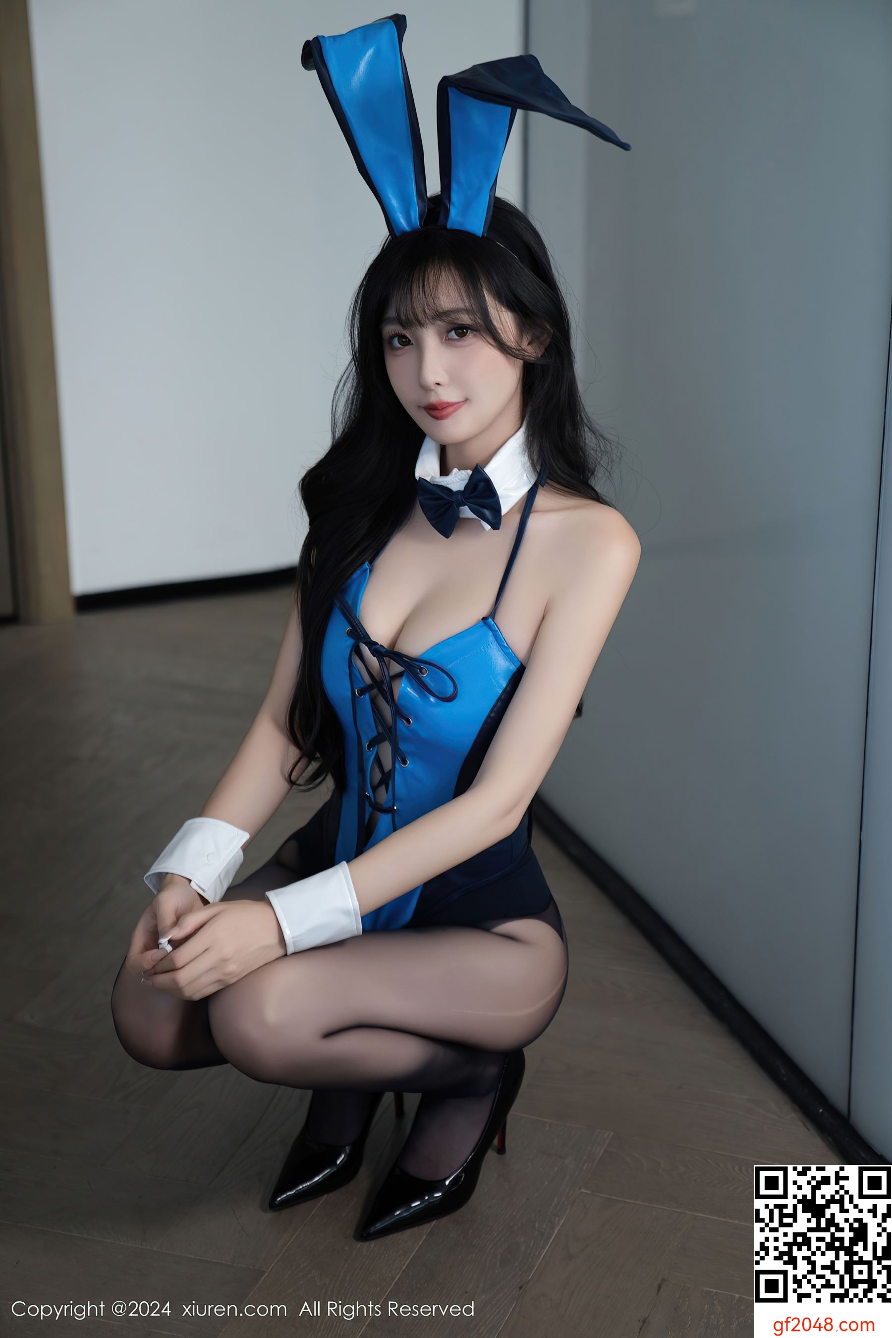 [XiuRen秀人网] No.9237 林星阑 黑丝兔女郎