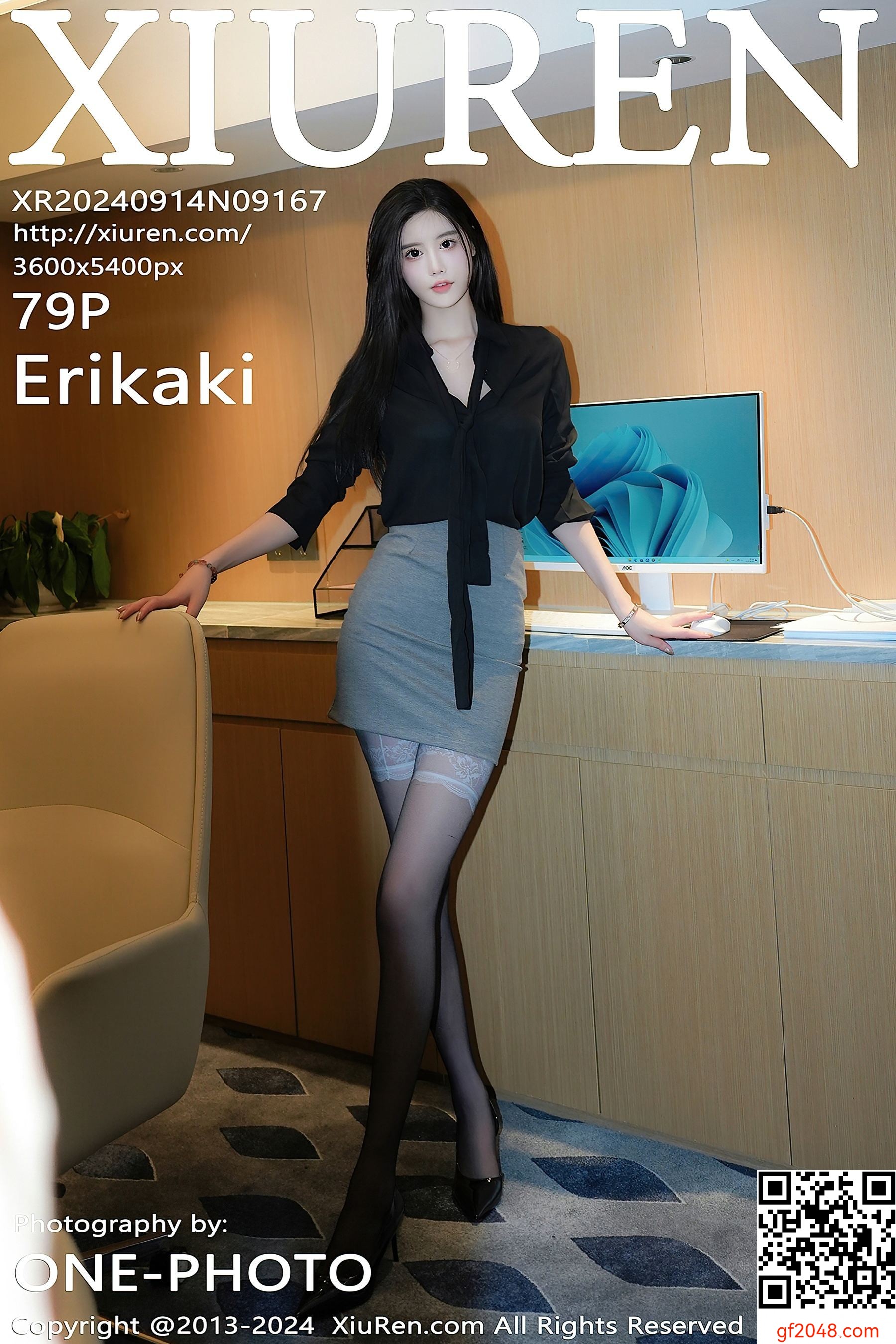[XiuRen秀人网] No.9167 Erikaki 短裙美腿