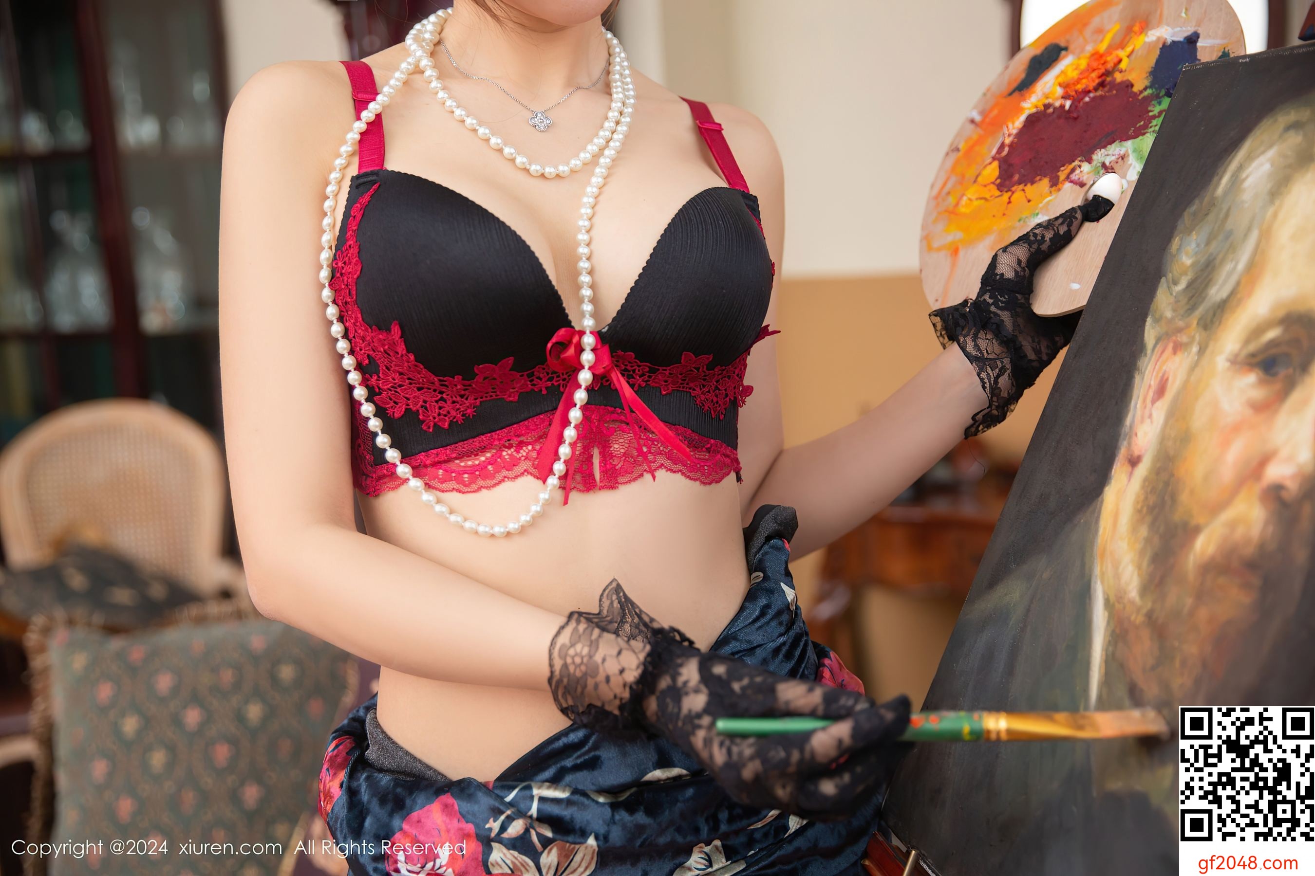 [XiuRen秀人网] No.9116 绮里嘉ula 黑丝美腿