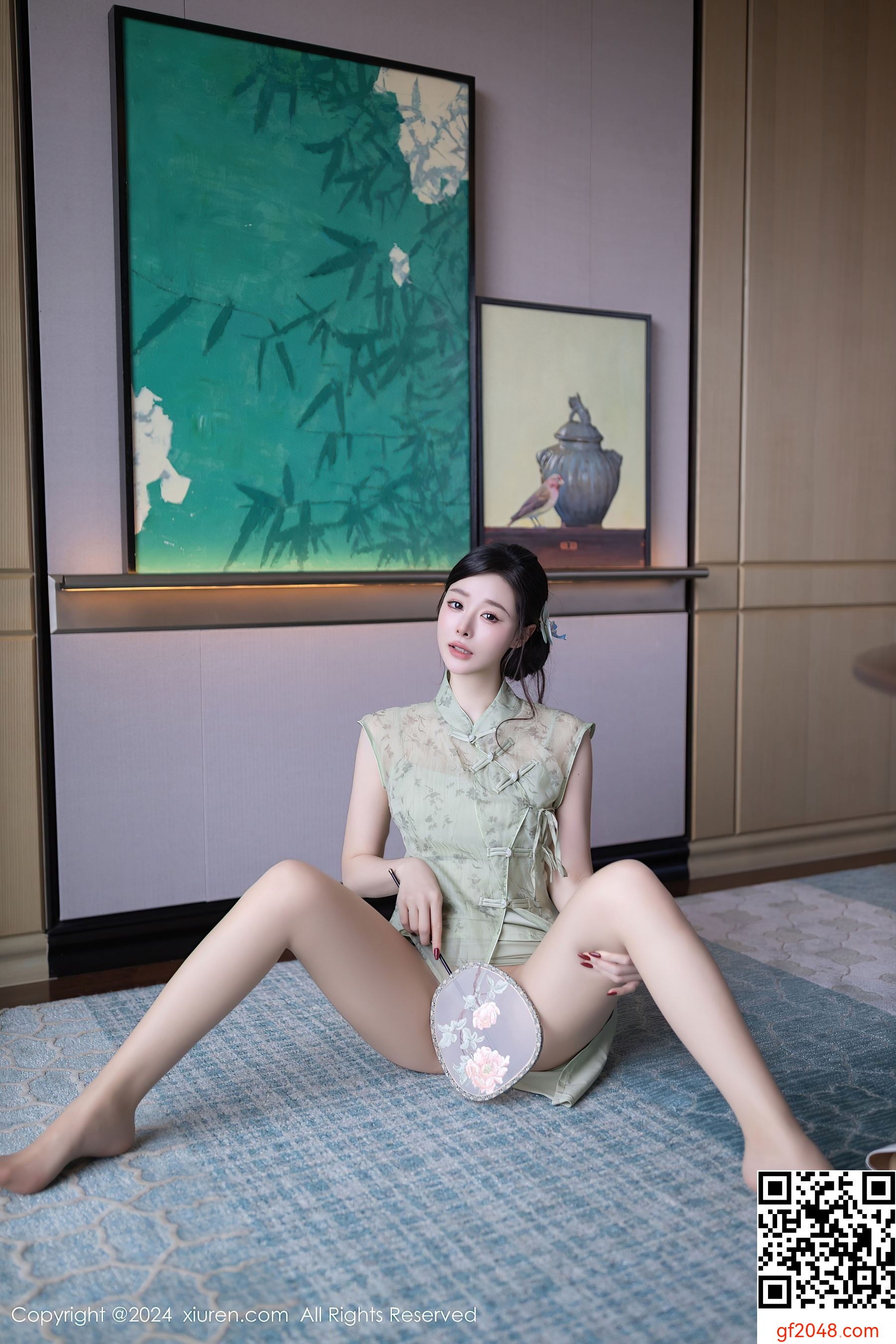 [XiuRen秀人网] No.9124 小逗逗 丝袜美腿