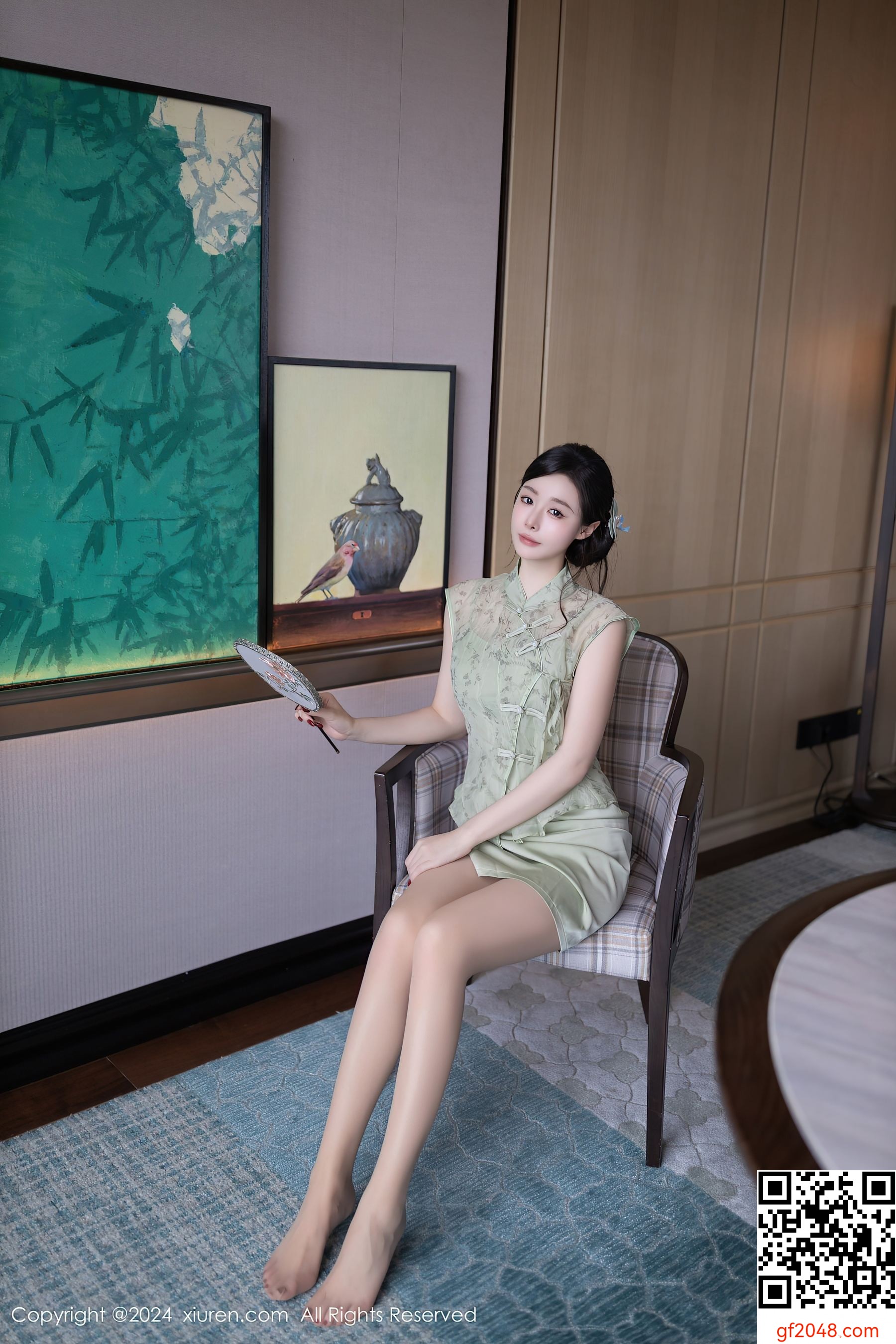 [XiuRen秀人网] No.9124 小逗逗 丝袜美腿