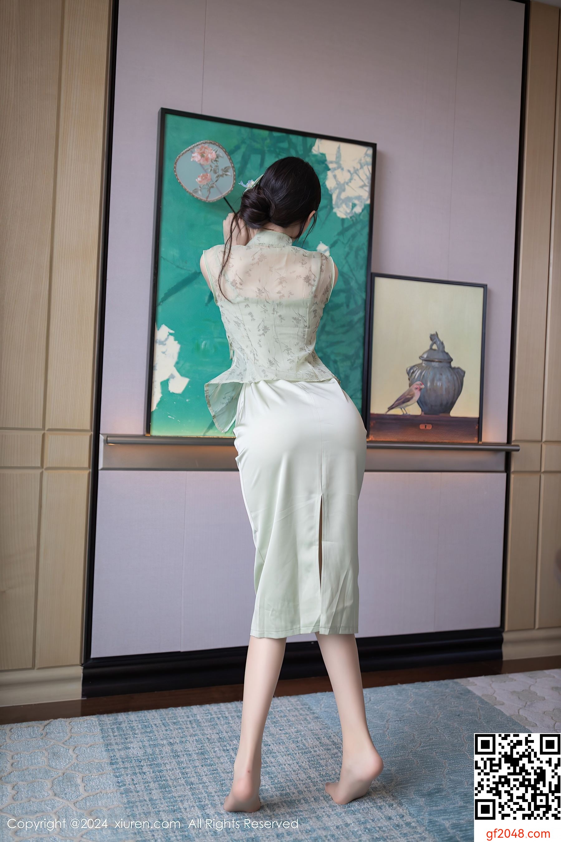 [XiuRen秀人网] No.9124 小逗逗 丝袜美腿
