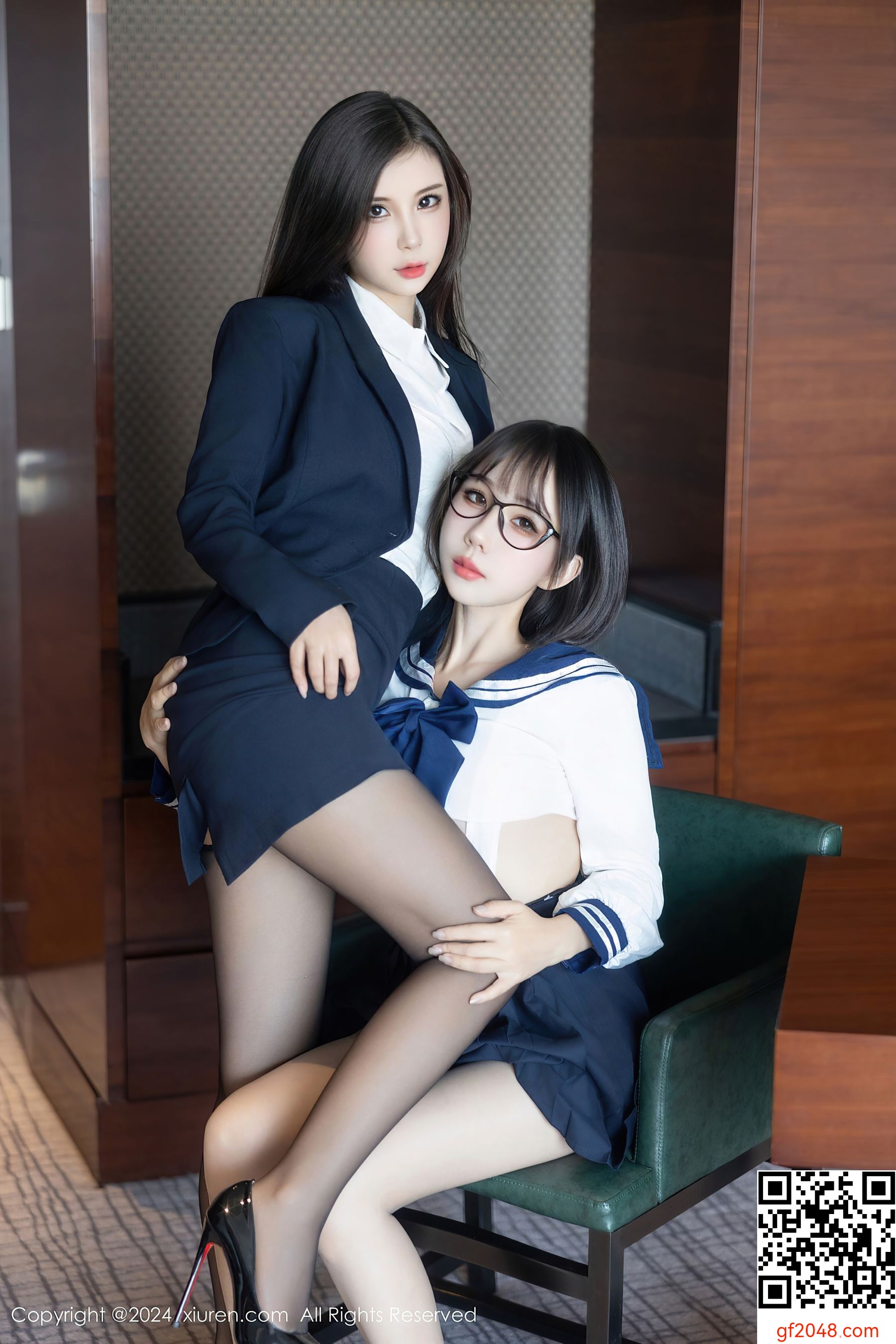 [XiuRen秀人网] No.9065 小蛮妖Yummy 黑丝美腿
