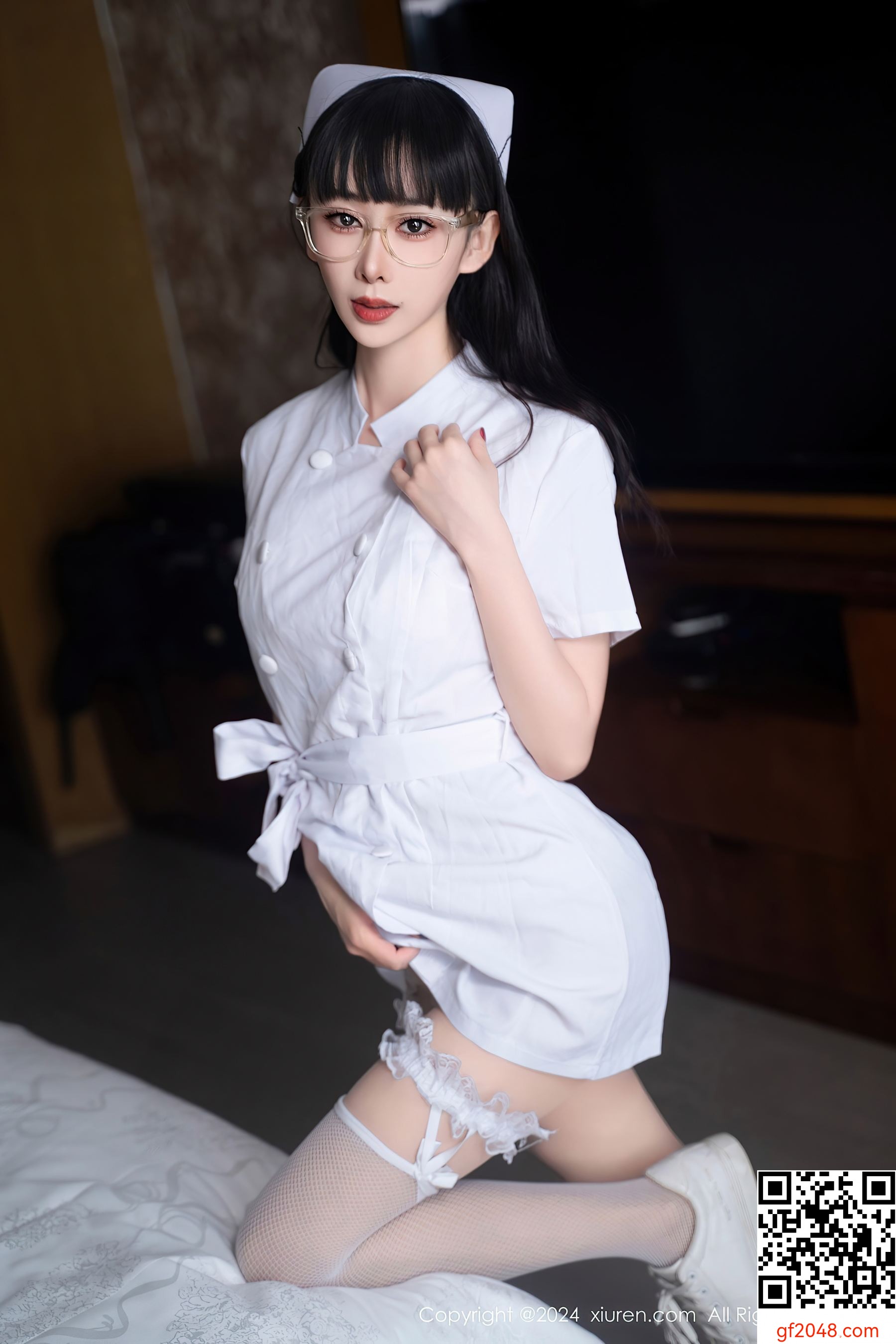 [XiuRen秀人网] No.9077 宝宝甜 美腿丝袜