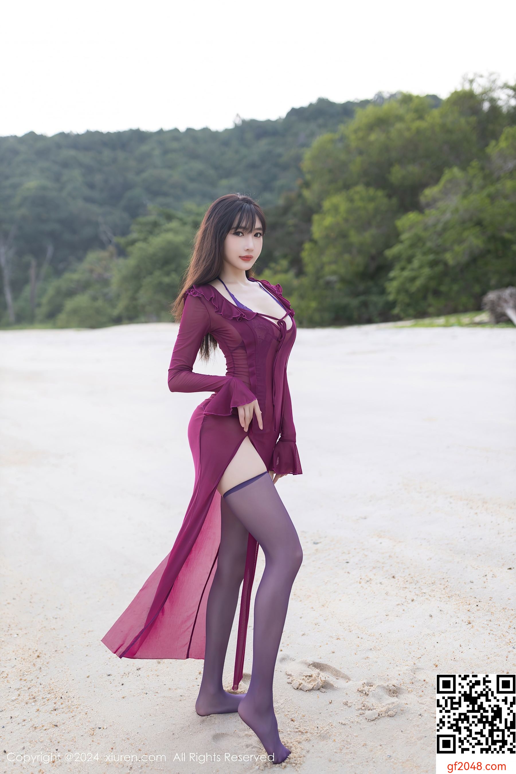[XiuRen秀人网] No.9021 陆萱萱 丝袜美腿