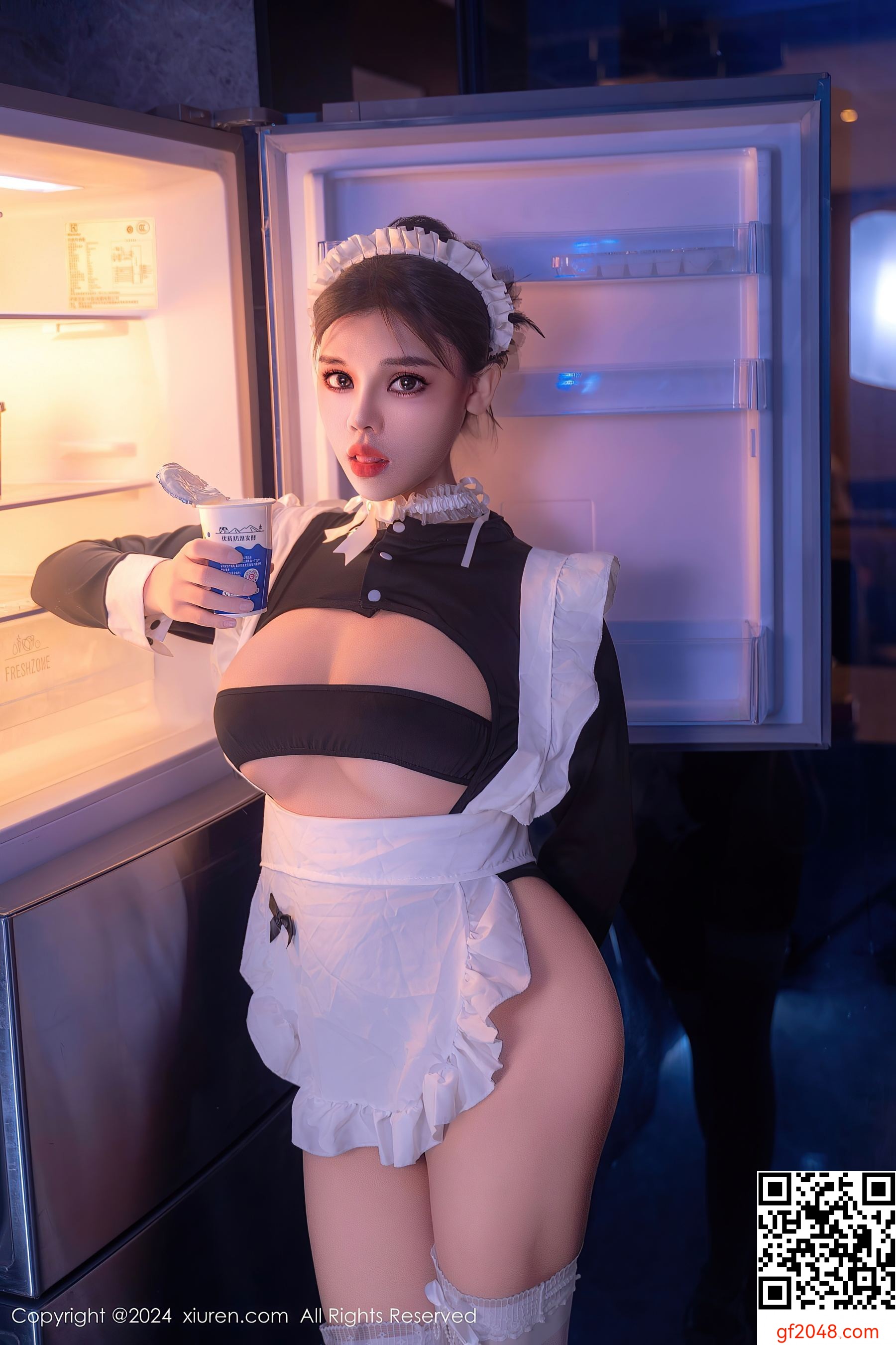 [XiuRen秀人网] No.8966 小童颜 丝袜美臀
