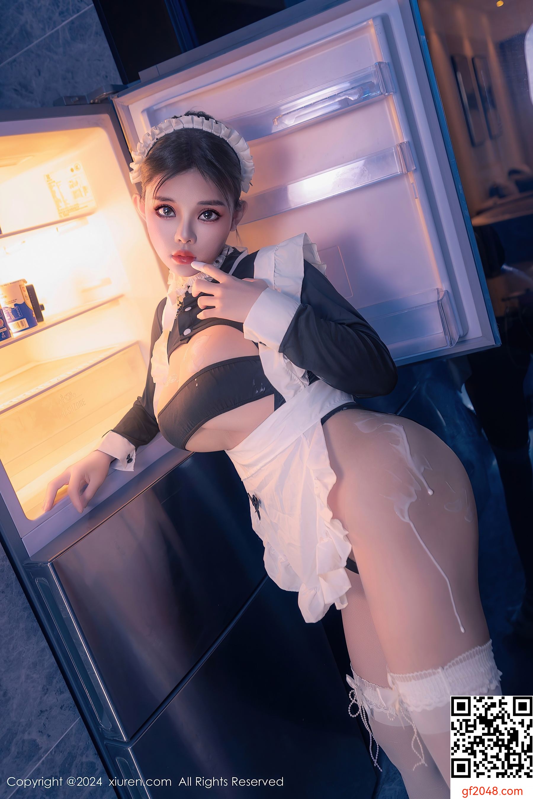 [XiuRen秀人网] No.8966 小童颜 丝袜美臀