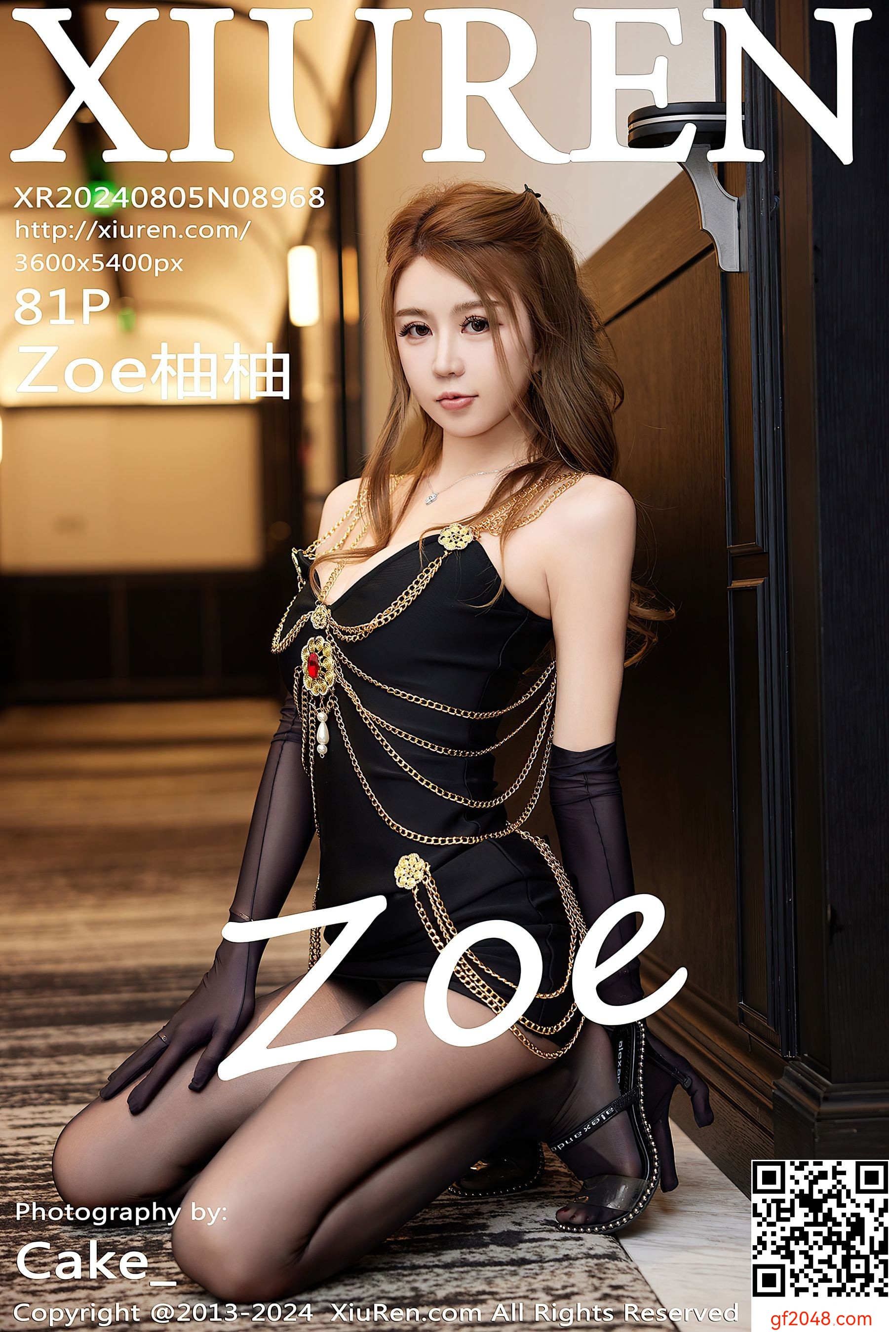 [XiuRen秀人网] No.8968 Zoe柚柚 黑丝美腿