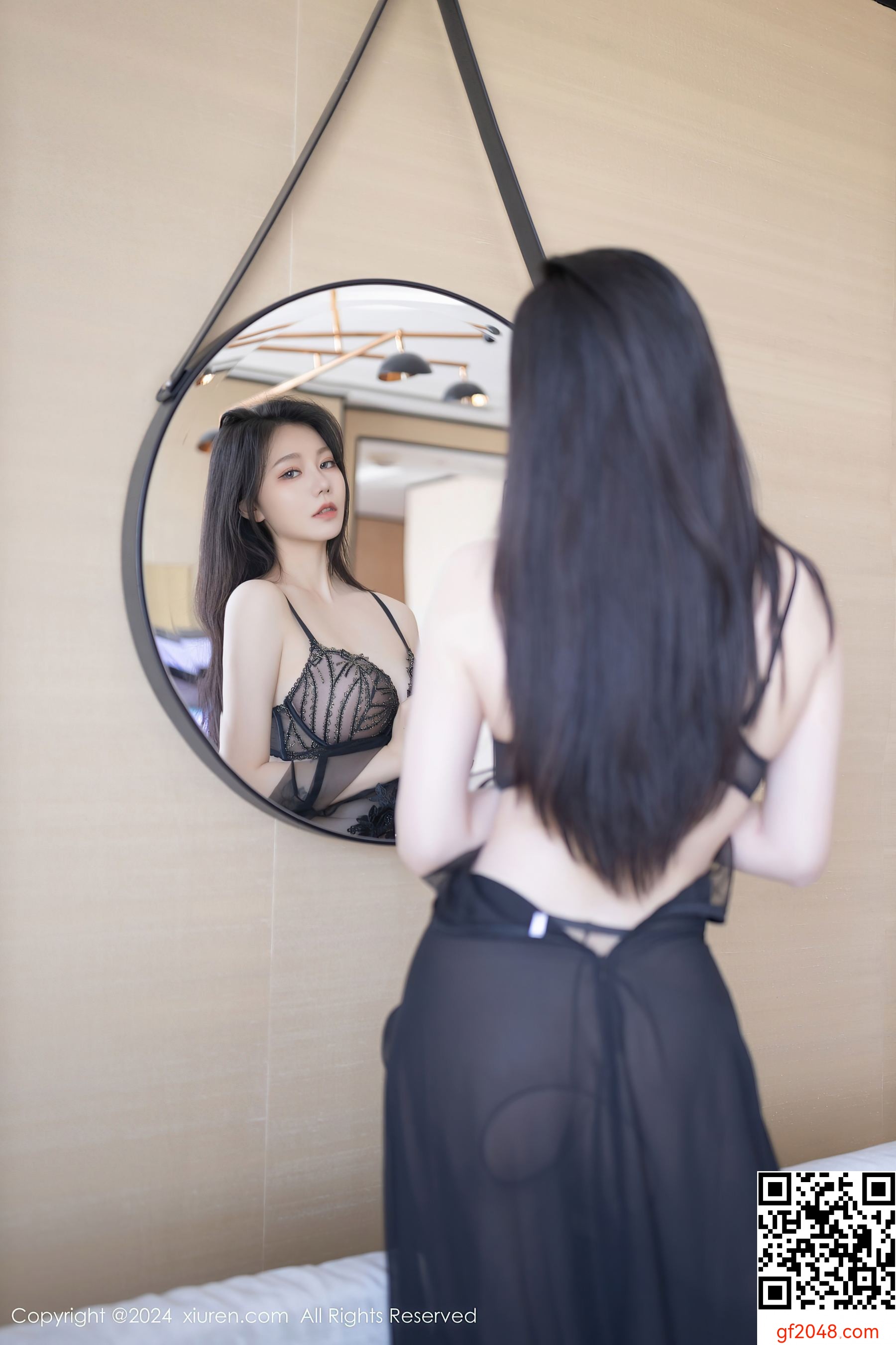 [XiuRen秀人网] No.8792 安然anran 黑丝美腿