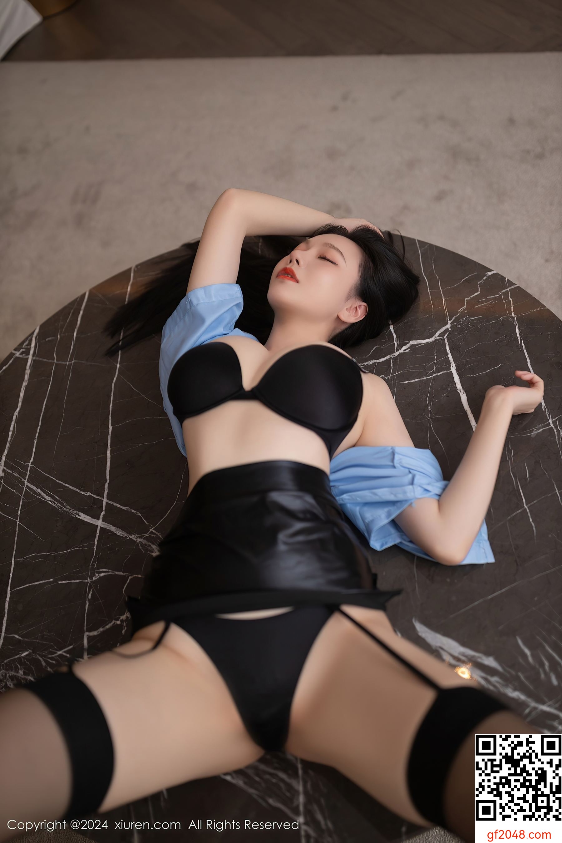 [XiuRen秀人网] No.8681 安然anran 黑丝美腿