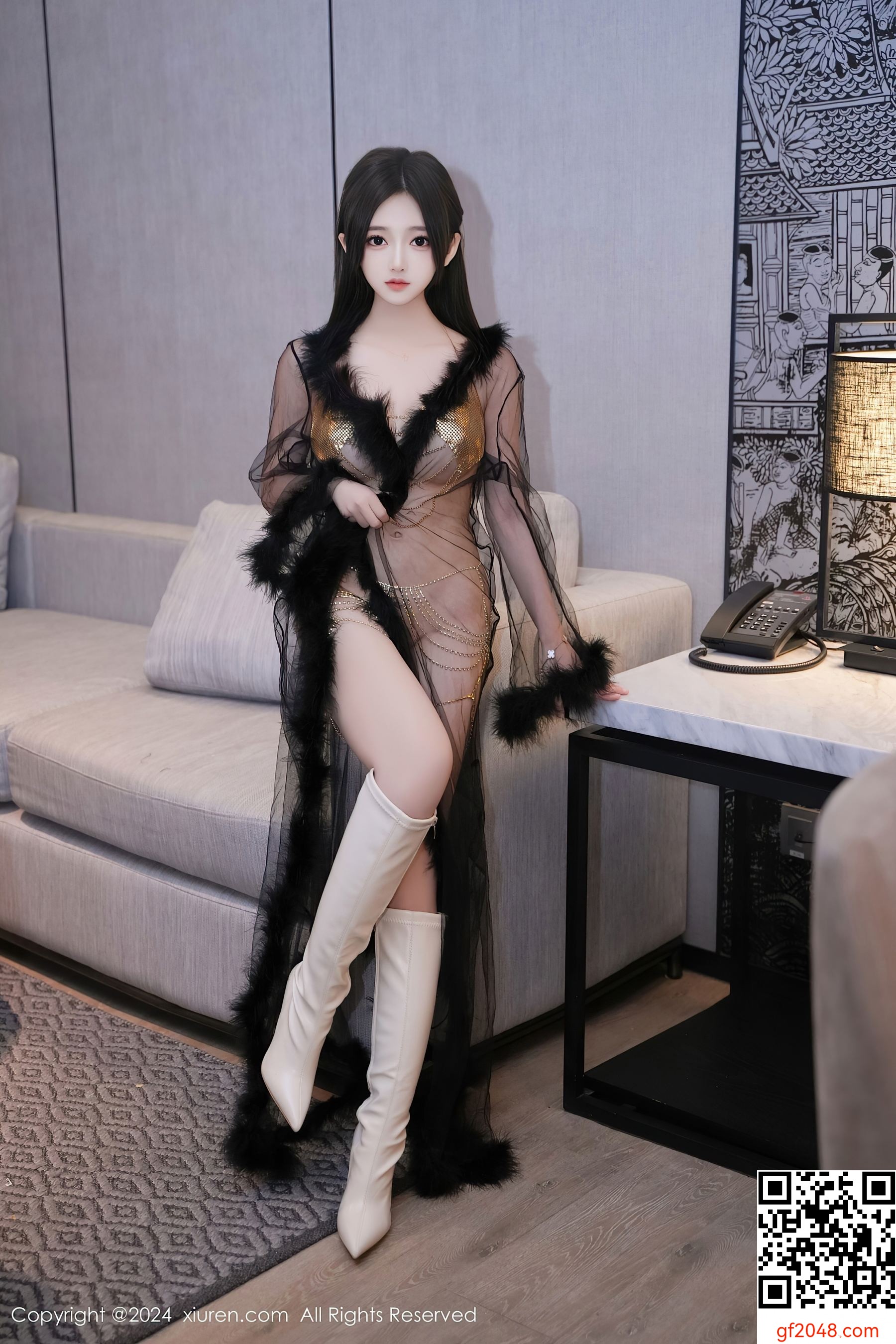 [XiuRen秀人网] No.8686 奶茶味的包子 美腿性感