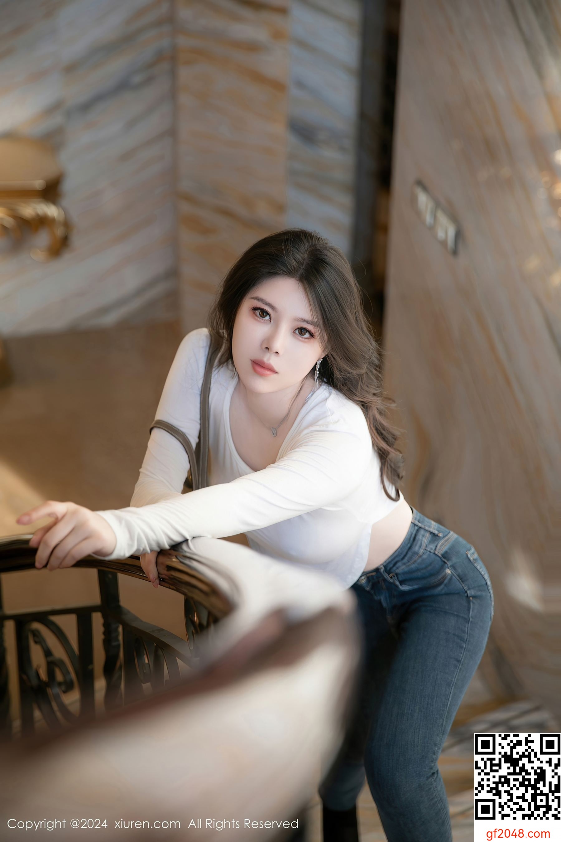 [XiuRen秀人网] No.8618 白茹雪abby 黑丝美腿