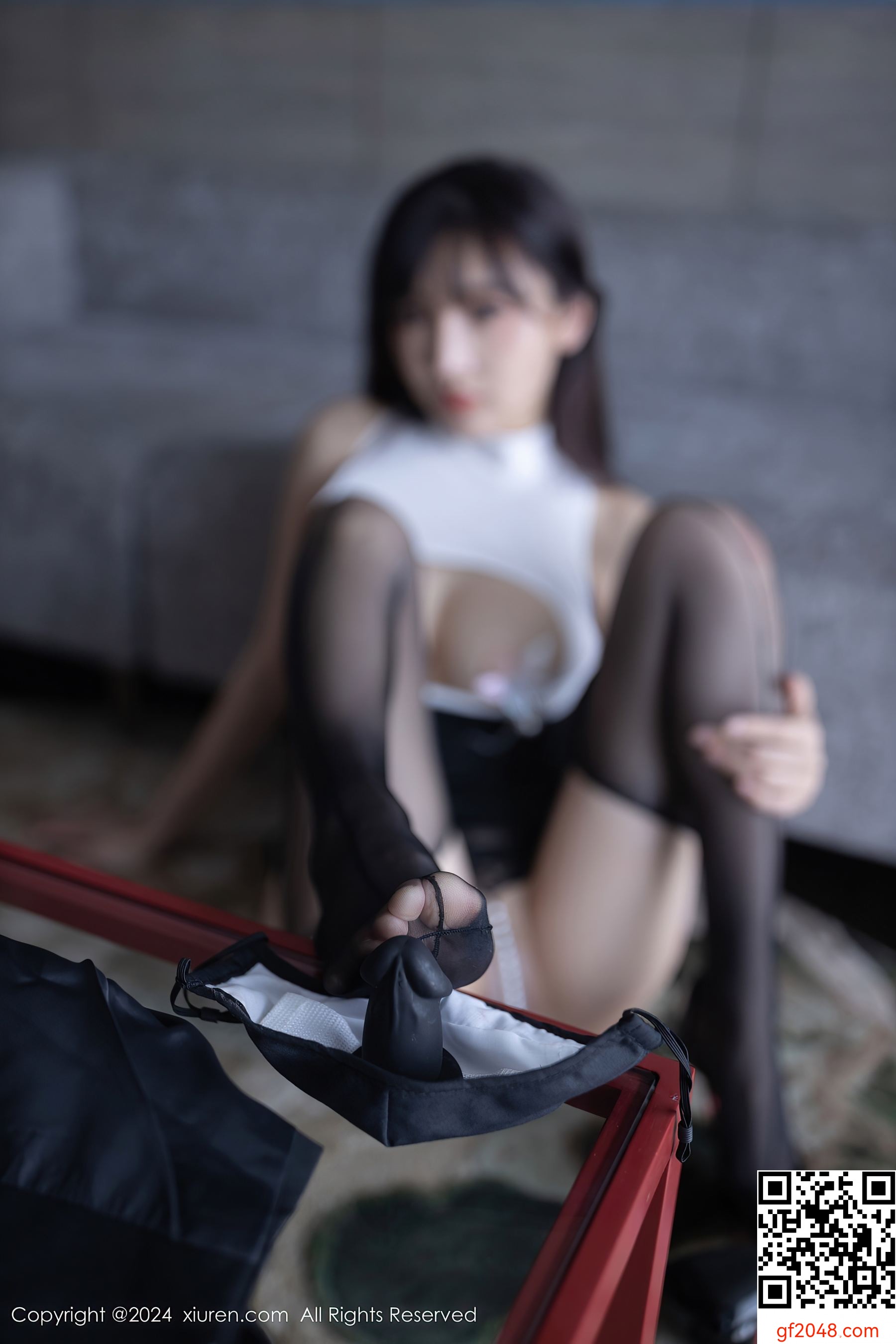 [XiuRen秀人网] No.8627 陆萱萱 黑丝美腿
