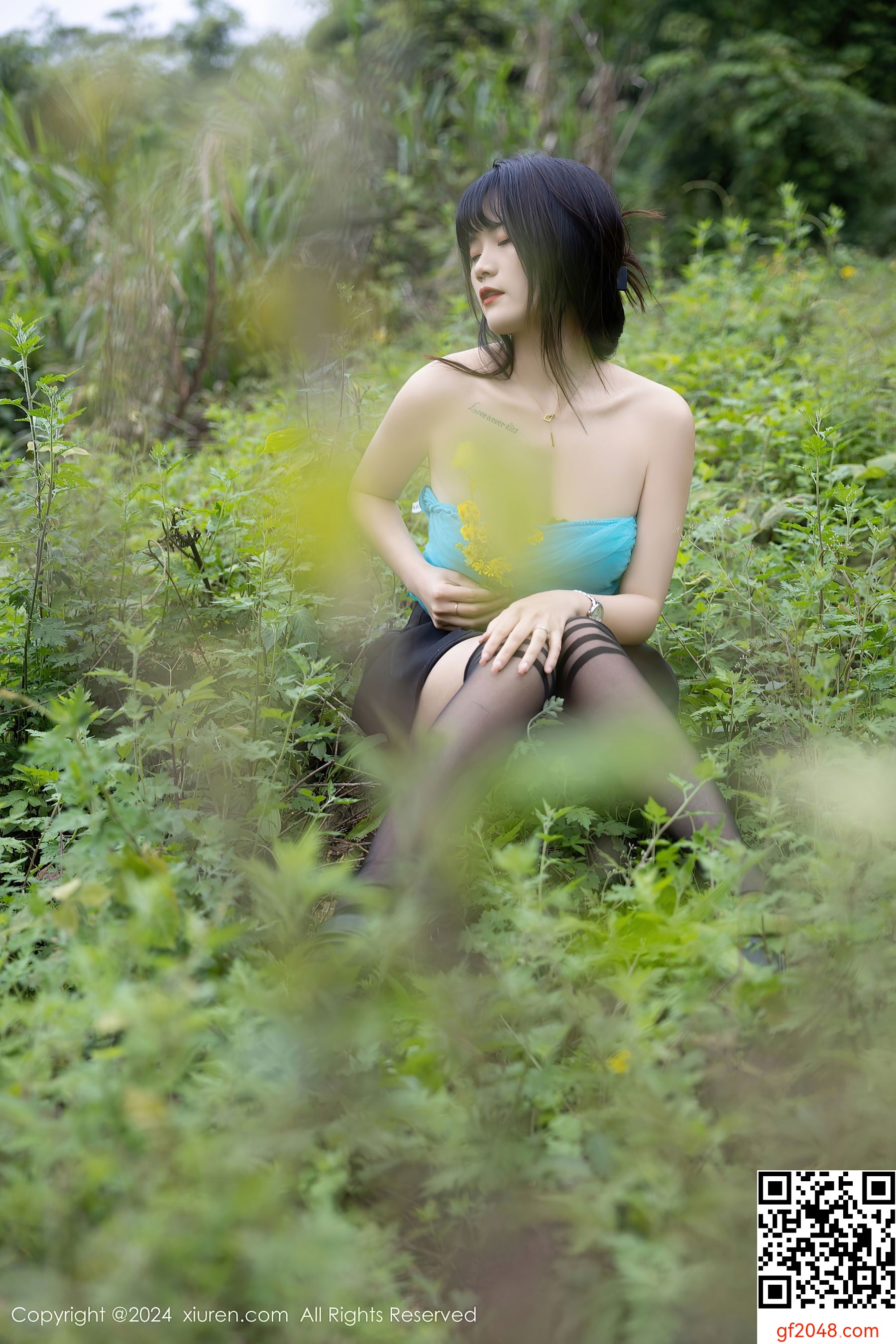 [XiuRen秀人网] No.8586 唐安诺 黑丝美腿