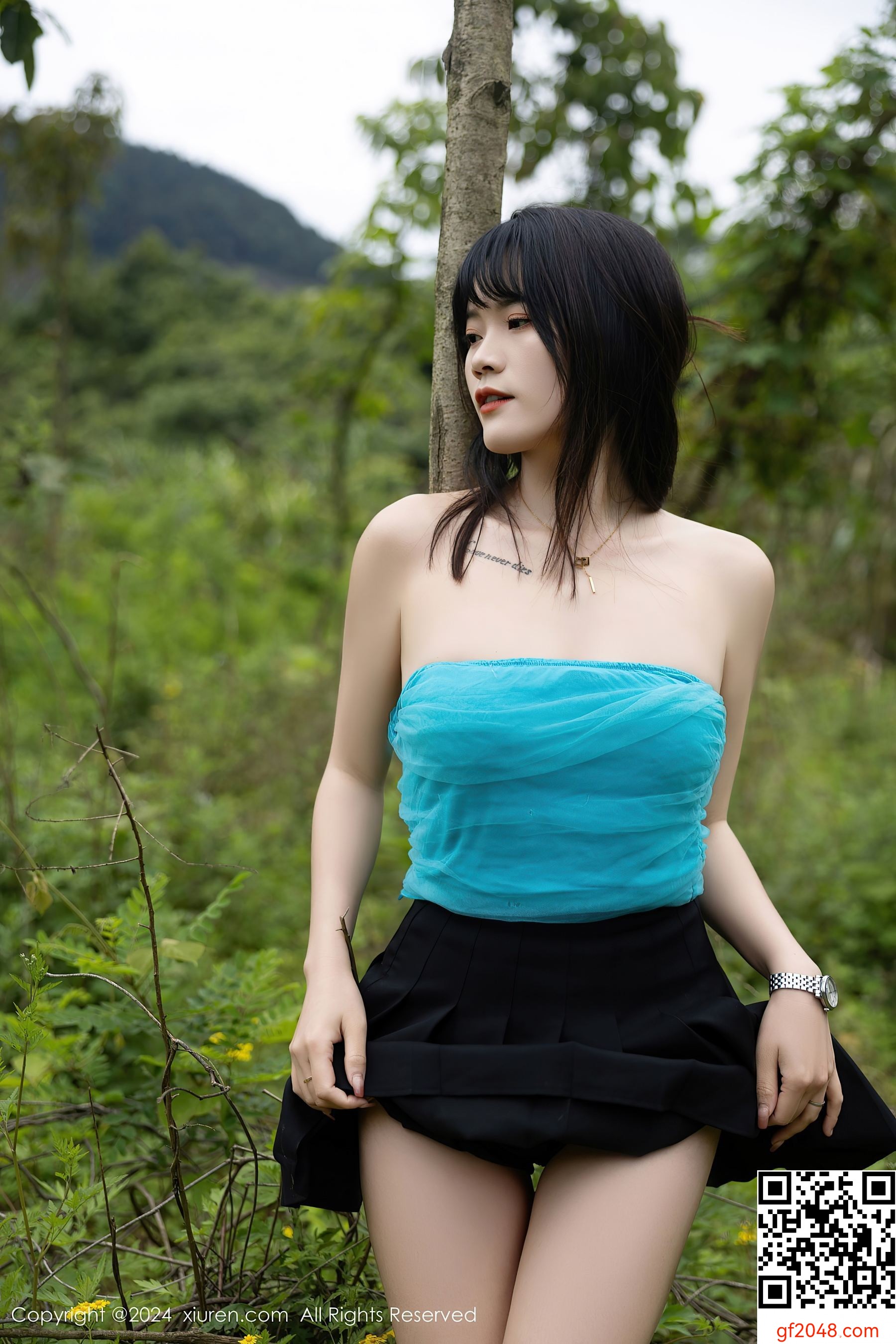 [XiuRen秀人网] No.8586 唐安诺 黑丝美腿